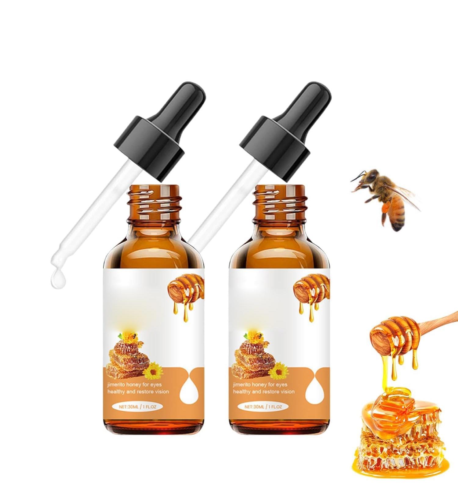 2025 New Honey Eye Drops - Honey Eye Care Natural Eye Serum Hydration Moisturizes & Refreshes Eyes (2Pcs 30ml) - Buy Online on GoSupps.com