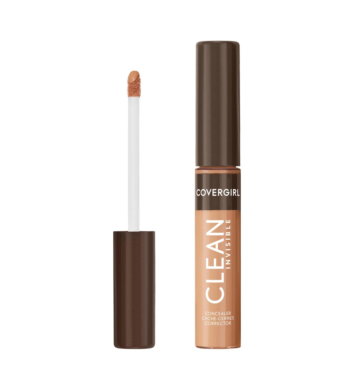 Covergirl Clean Invisible Concealer - Lightweight, Hydrating Vegan Formula, Classic Tan 160 - 0.23oz - Buy Online on GoSupps.com