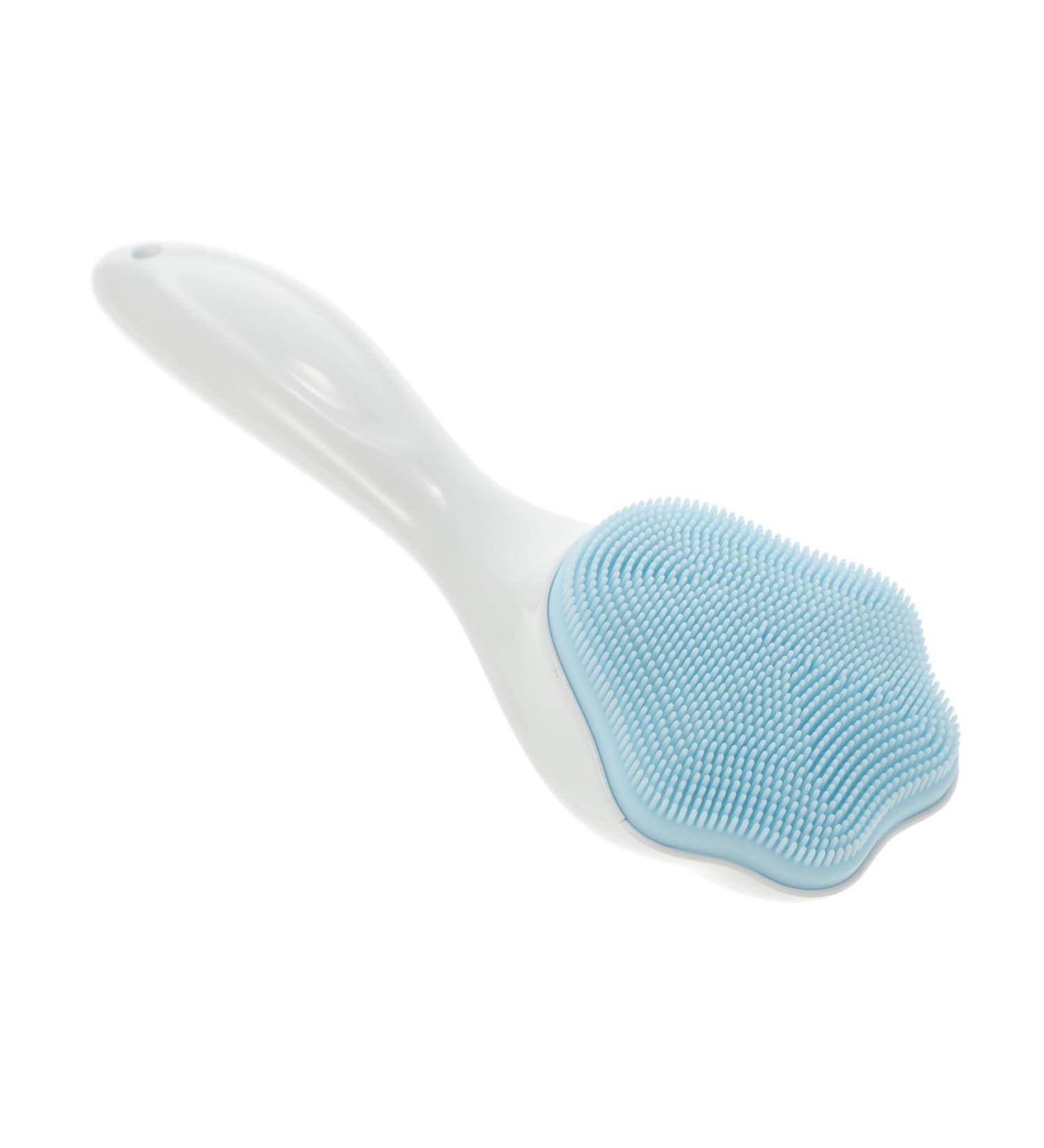 MERRYHAPY Silicone Face Brush Face for Women Skin Brush for Blackheads Face Cleaner Handle Face Scrubbers Soft Handle Face Brush Handheld Face Removing Deep Face Brush Face Wash 15.3x5.2cm Blue - Buy Online on GoSupps.com