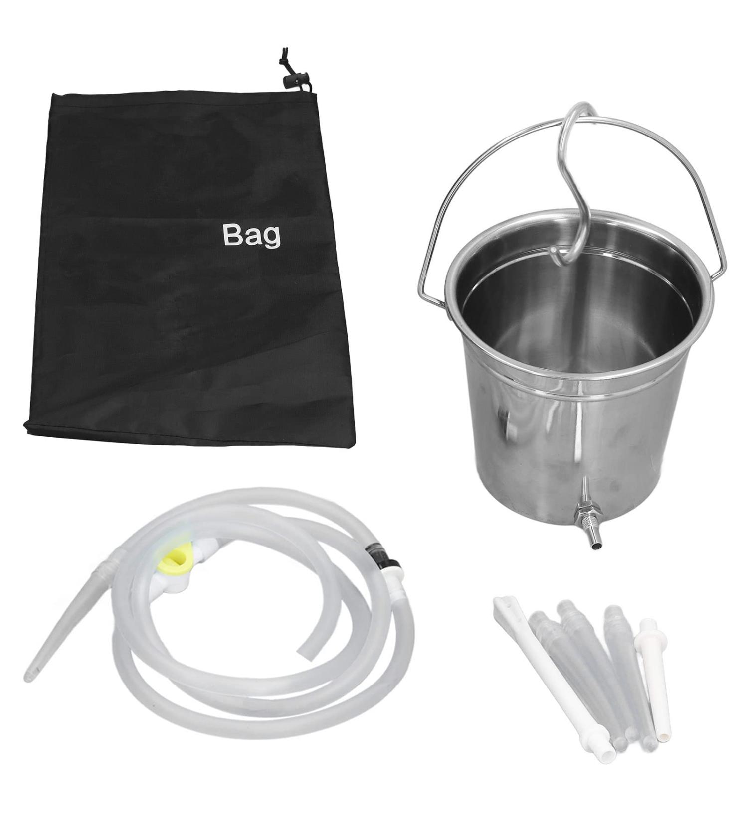 Vomeko 2L Colon Cleaner Set | Silicone Hose Nozzle & Stainless Steel Coffee Maker for Detoxification - Home-Made Enema Kit - Buy Online on GoSupps.com