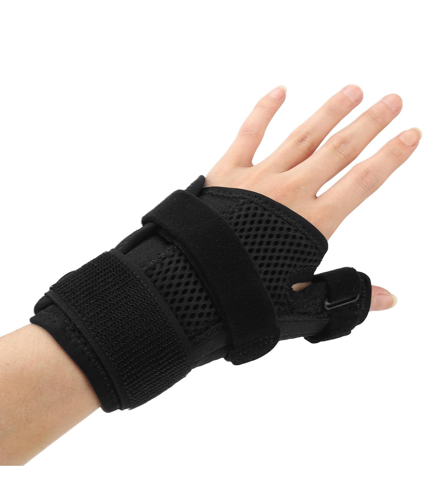 Buy Reversible Thumb Wrist Brace - Adjustable Stabilizer Splint for Arthritis Pain Relief & Support - Buy Online on GoSupps.com