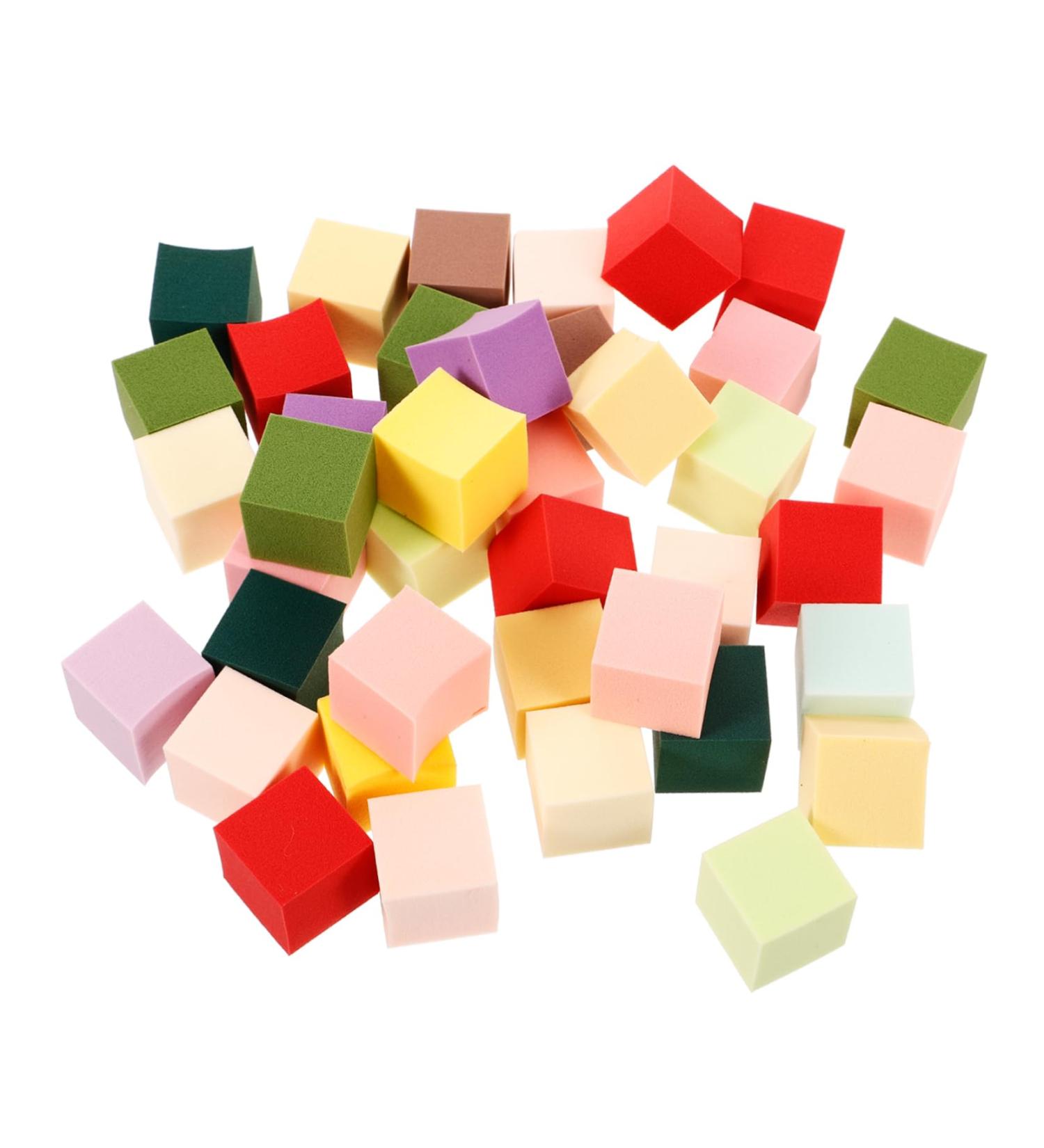 50pcs Manicure & Makeup Sponges - Blush French Tip & Nail Art Tools for Perfect Nails - Buy Online on GoSupps.com