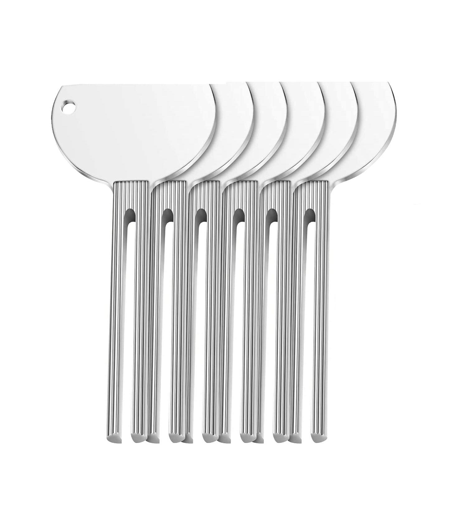 6 Pieces of Metal Toothpaste Squeezer Toothpaste Squeezer Key Roller Tube Paste Paint Squeezer Household Toilet Tools - Buy Online on GoSupps.com