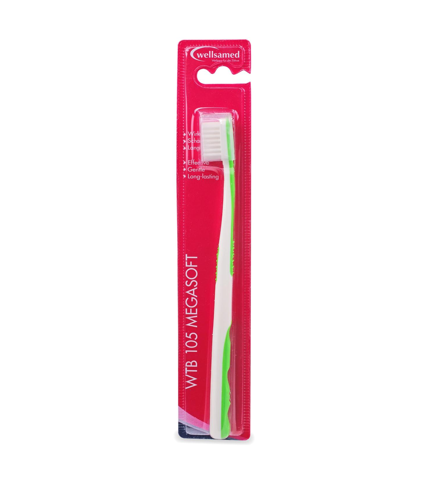 Buy Wellsamed Megasoft Toothbrush - Extra Gentle 1 Piece | Shop Internationally - Buy Online on GoSupps.com