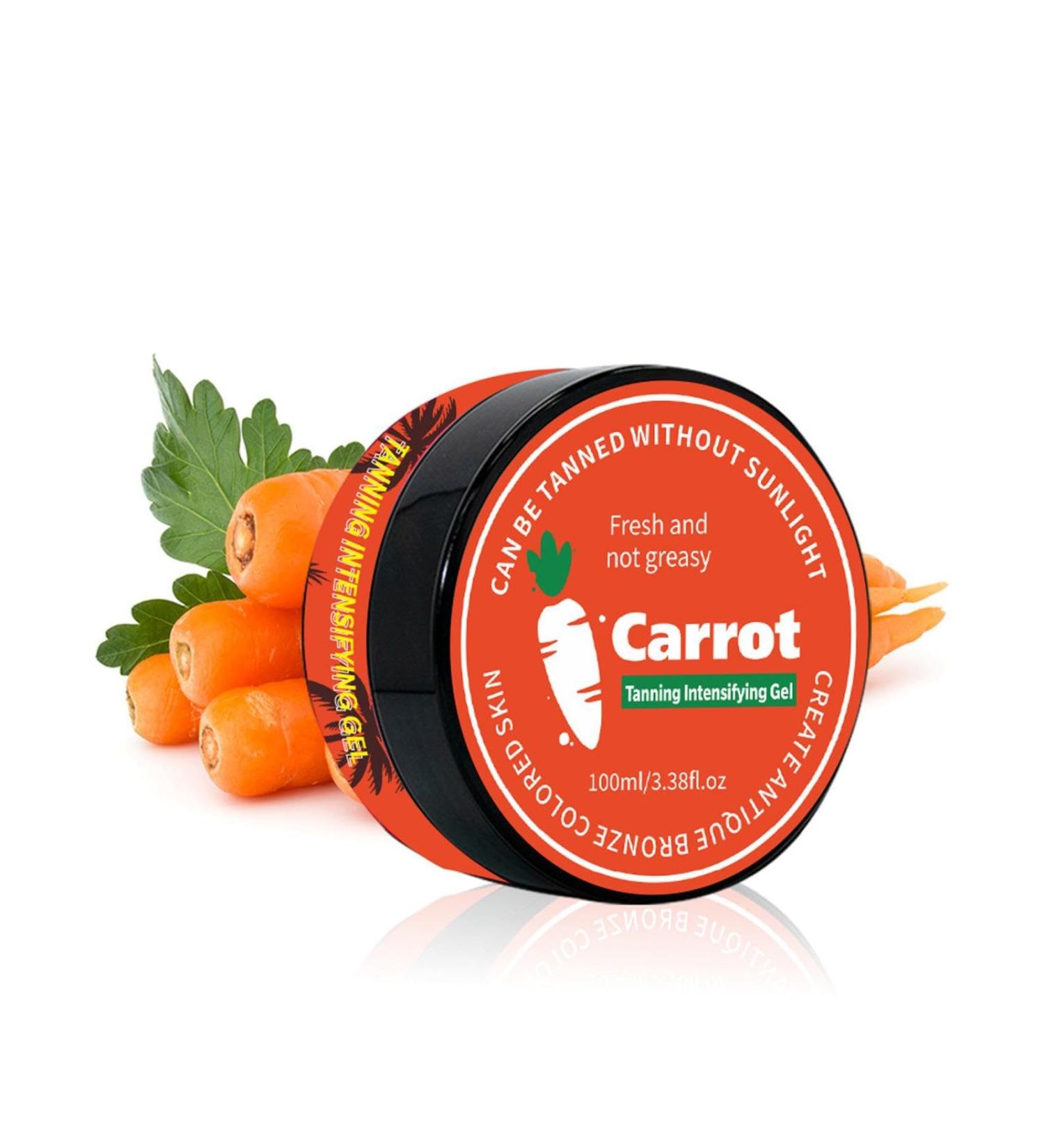 Carrot Tanning Activators & Accelerators Carrot Tanning Intensifier Gel Natural Ingredients Tanning Lotion Bru Tanning Accelerator Cream (1PC) - Buy Online on GoSupps.com