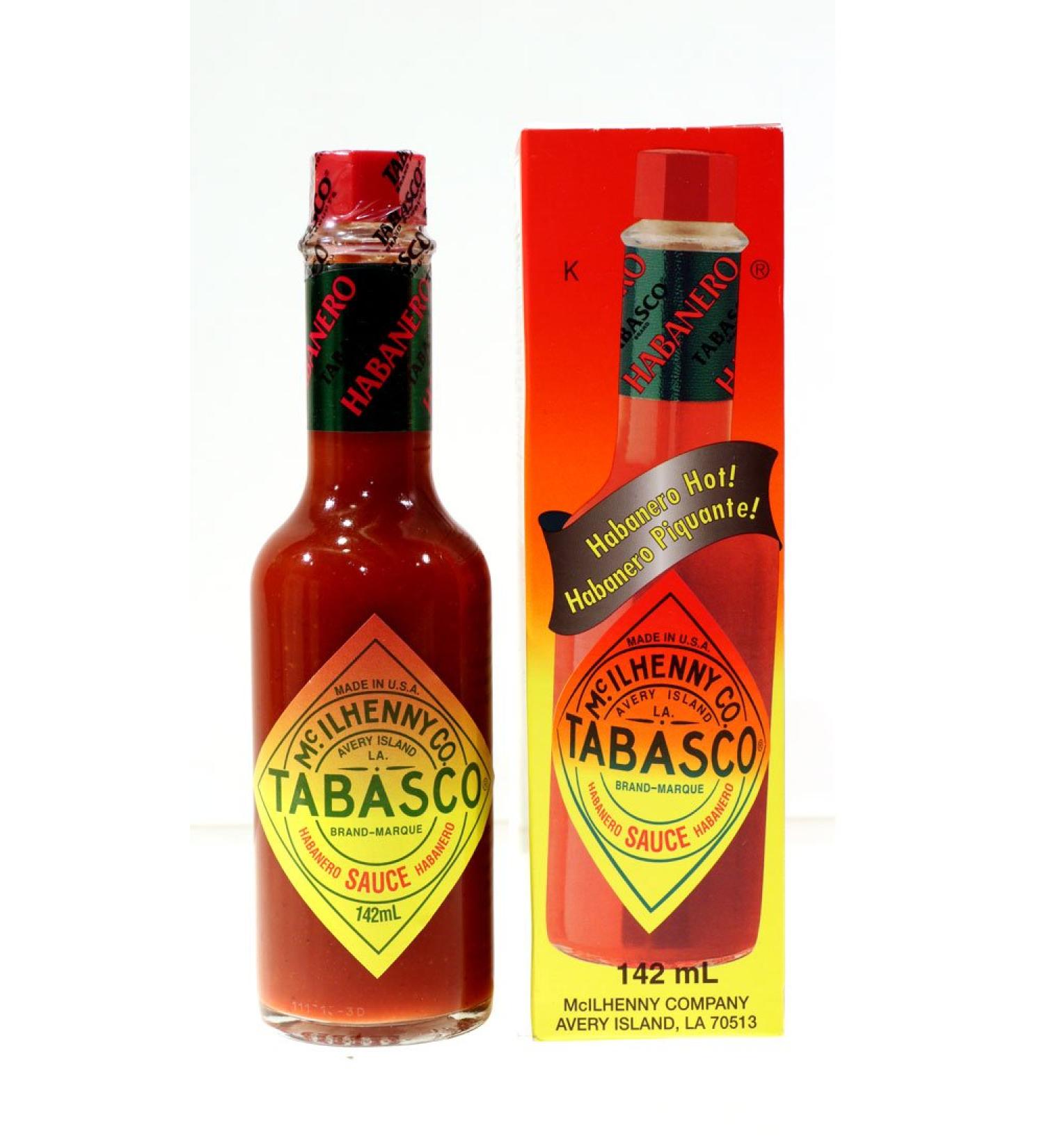 Tabasco Brand Habanero Pepper Sauce 142ml / La sauce Tabasco habanero piquante 142ml - Buy Online on GoSupps.com