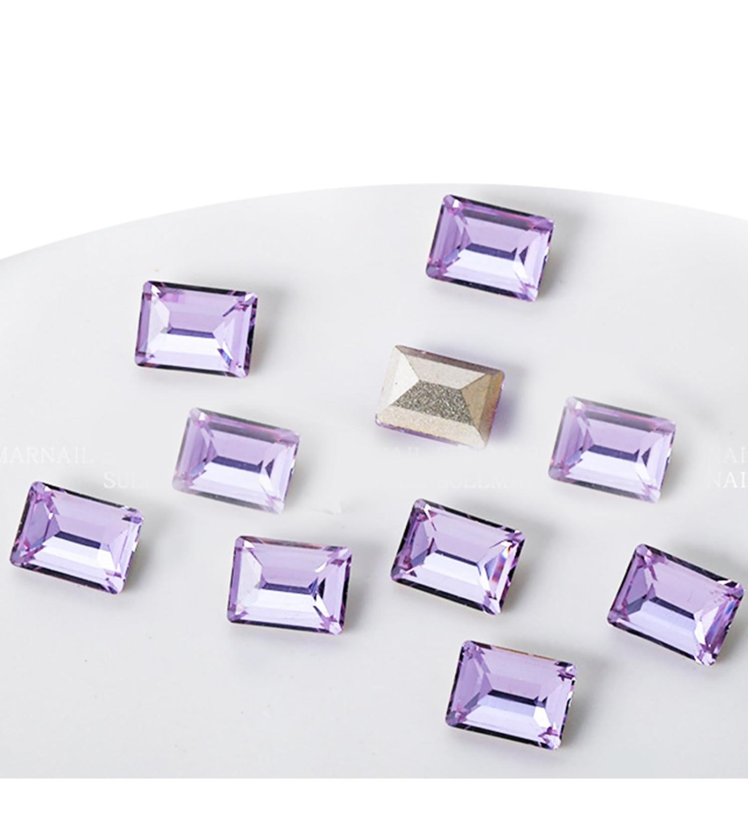 Crystal Nail Rhinestones Clear Nails Gems Stones 10Pcs Pointed Back Rhinestones Diamond Gems For Nail Art Supplies Nail Art Decorations Kits Nail Art Decorations Stickers ND960 - Buy Online on GoSupps.com