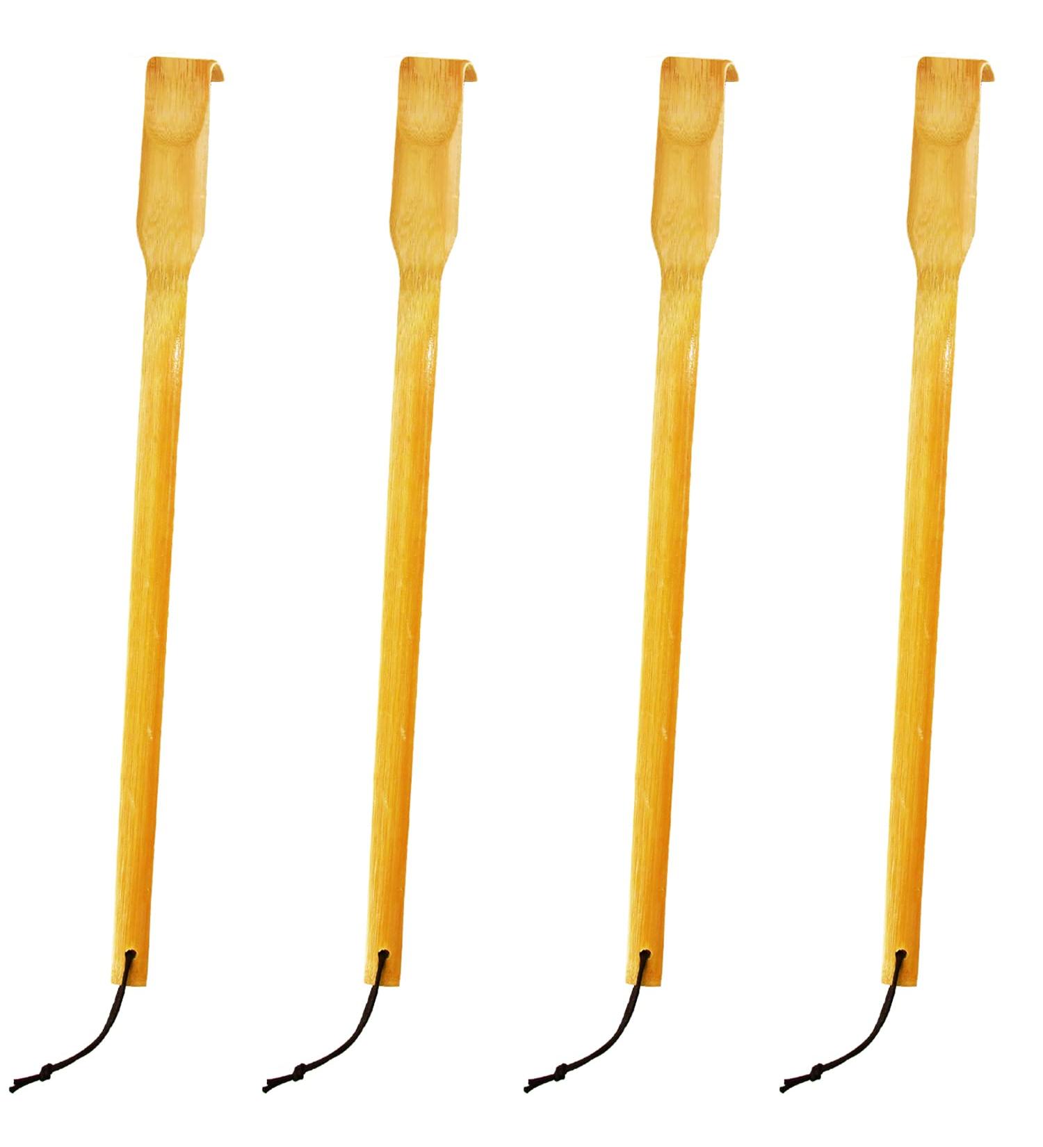 RENOOK Back Scratcher  Bamboo Wood Back Scratcher Massager  17" Long Self-Massager Provide Instant Relief from Itching  Good Practical and Novel Gifts for Friends and Family  4-Pack. - Buy Online on GoSupps.com