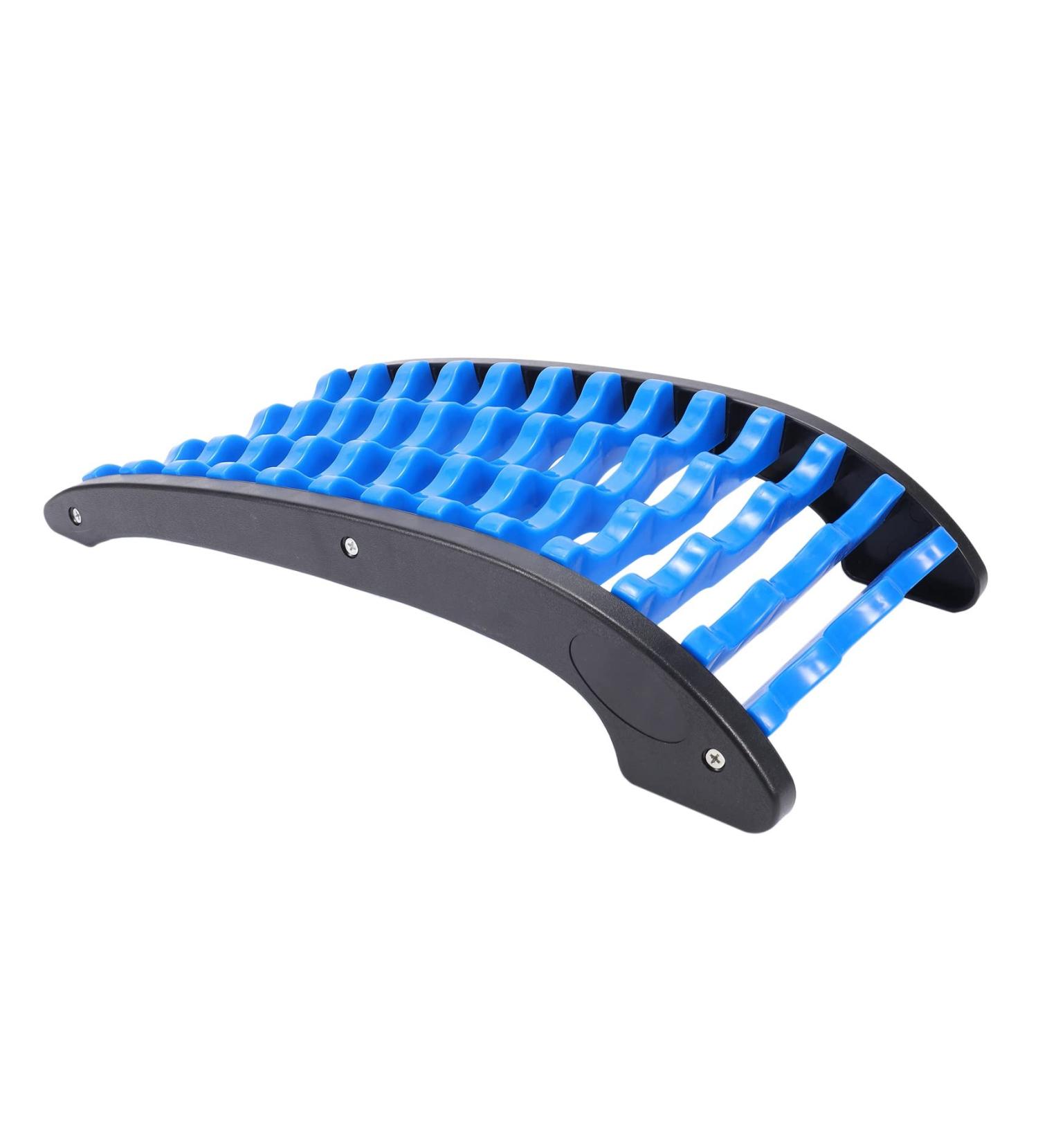 Guvkeug Lumbar Support Corrector - Fitness Spinal Pain Relief & Relaxation - Blue - Buy Online on GoSupps.com