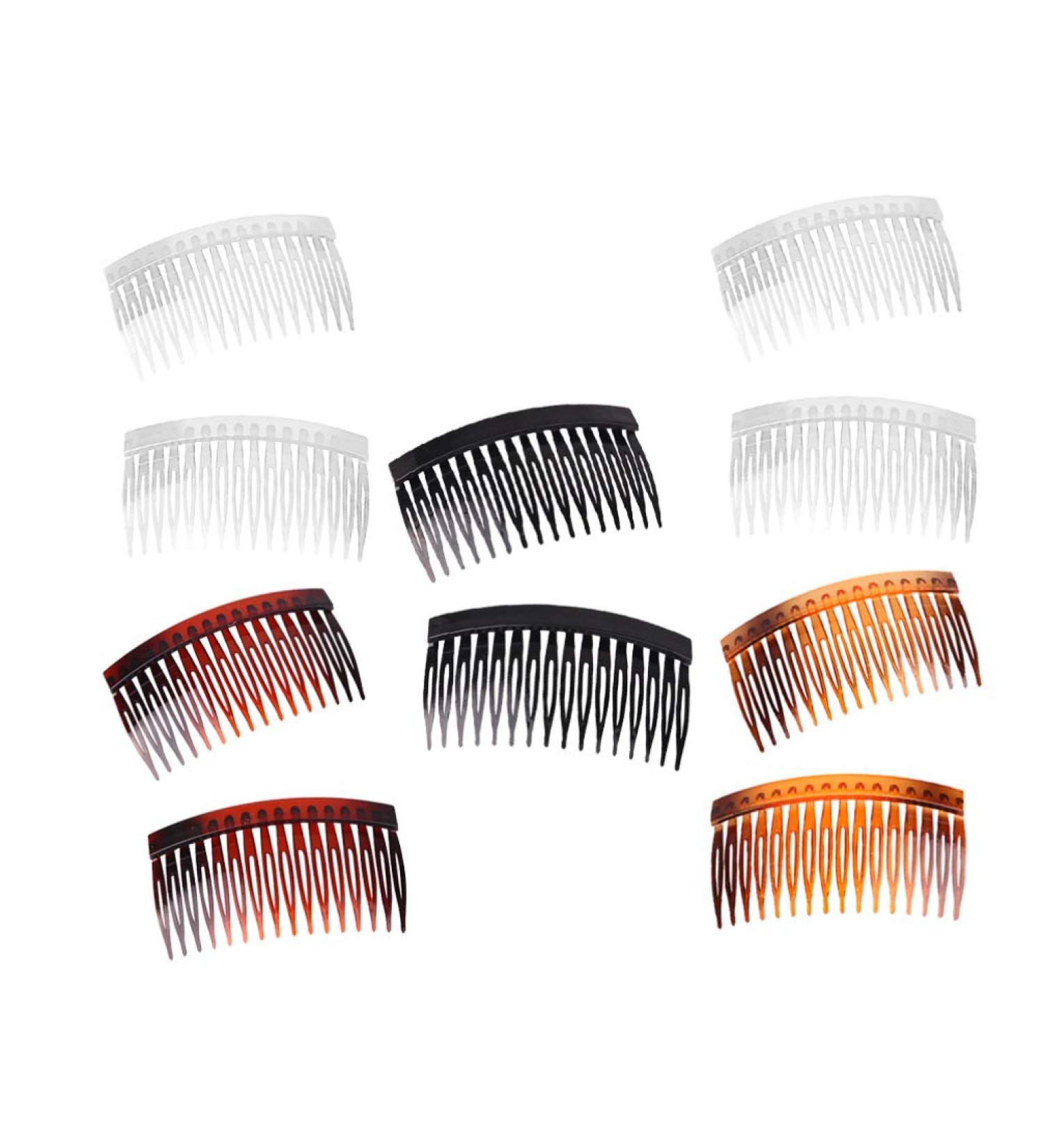 Buy Solustre 20pcs Plastic Hair Clip Combs for Women & Girls - Stylish Headdress Hair Accessories for Updos - Buy Online on GoSupps.com