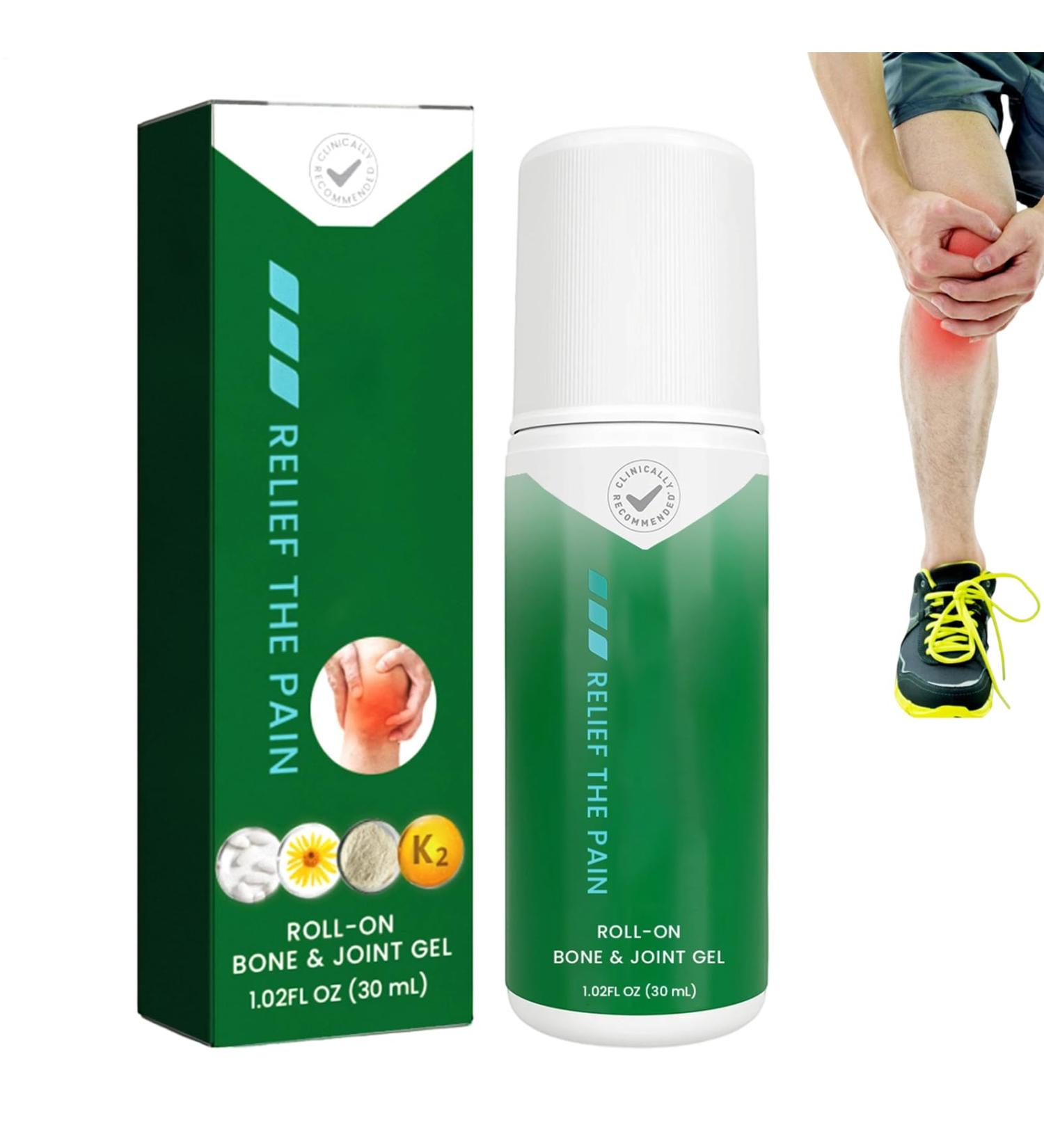 Soin Articulaire Gel | Soin du Poignet en Roll-on - Gel pour Nuque et Genoux | pour Femme Sportifs Coureurs Cyclistes Fitness Jardinage Voyage - Buy Online on GoSupps.com