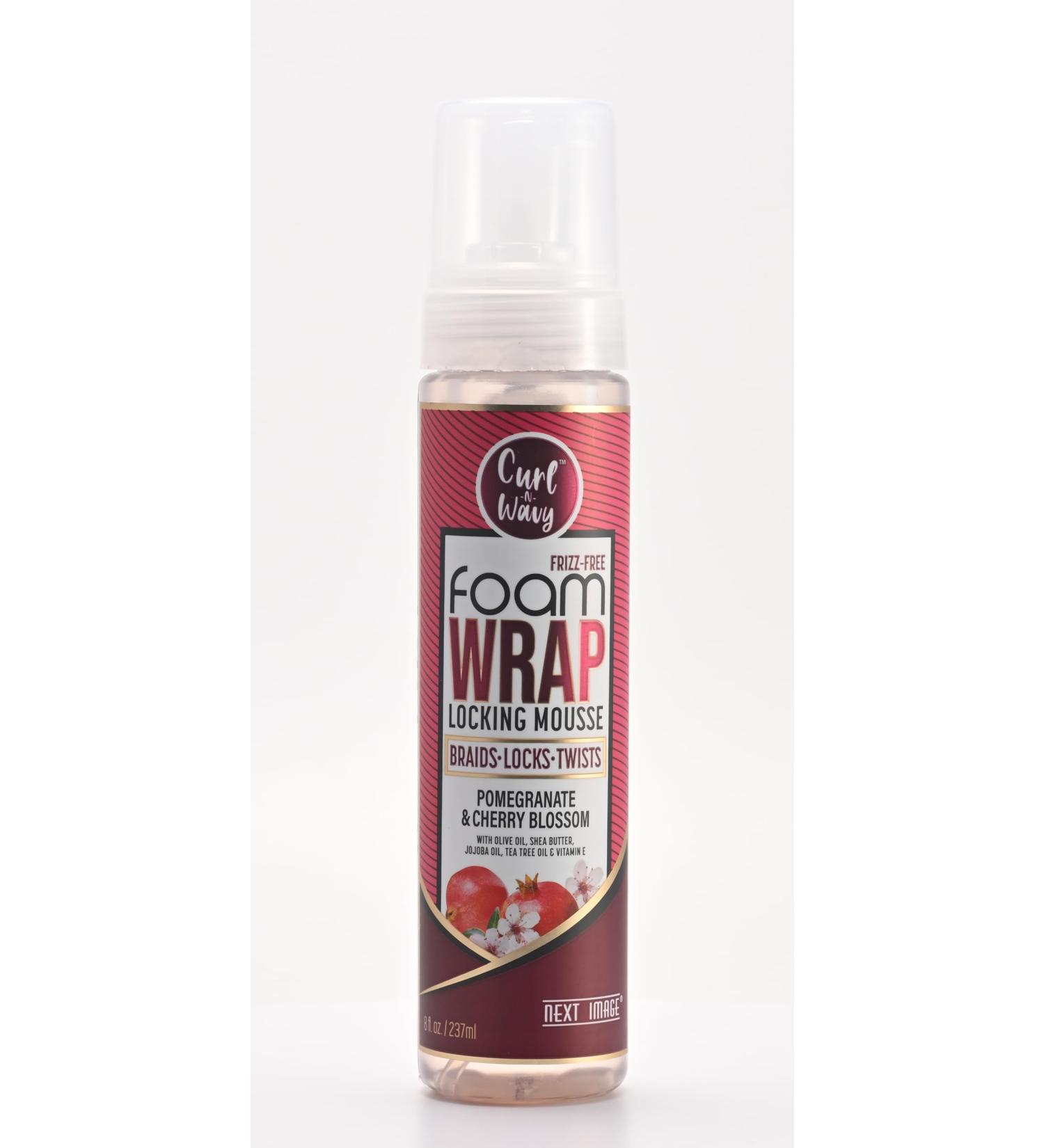 NEXT IMAGE Foam Wrap Locking Mousse | Pomegranate & Cherry Blossom | International Shipping Available - Buy Online on GoSupps.com
