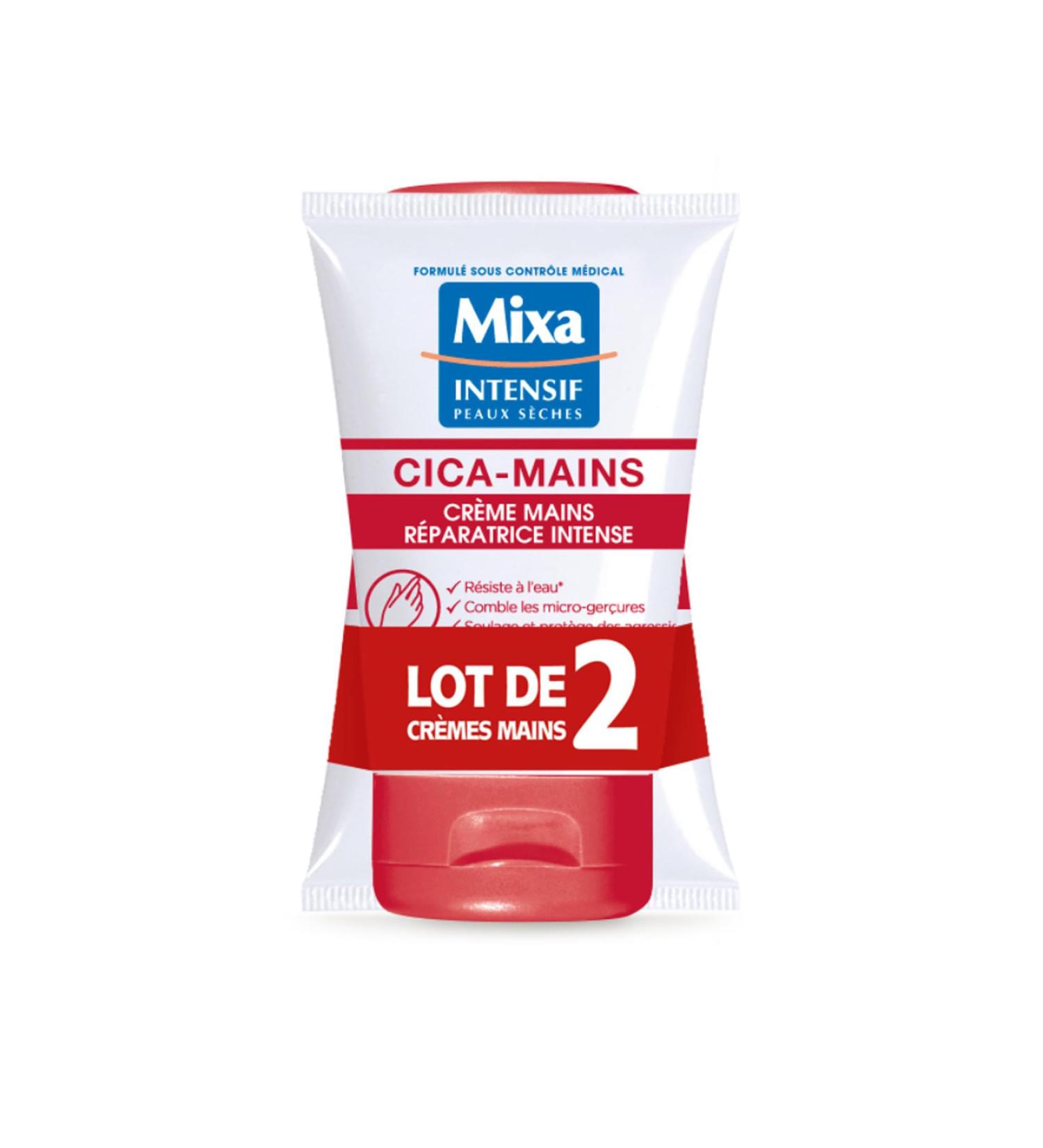 Mixa Cica-Mains Intense Repair Hand Cream Pack of 2 x 50 ml - Buy Online on GoSupps.com