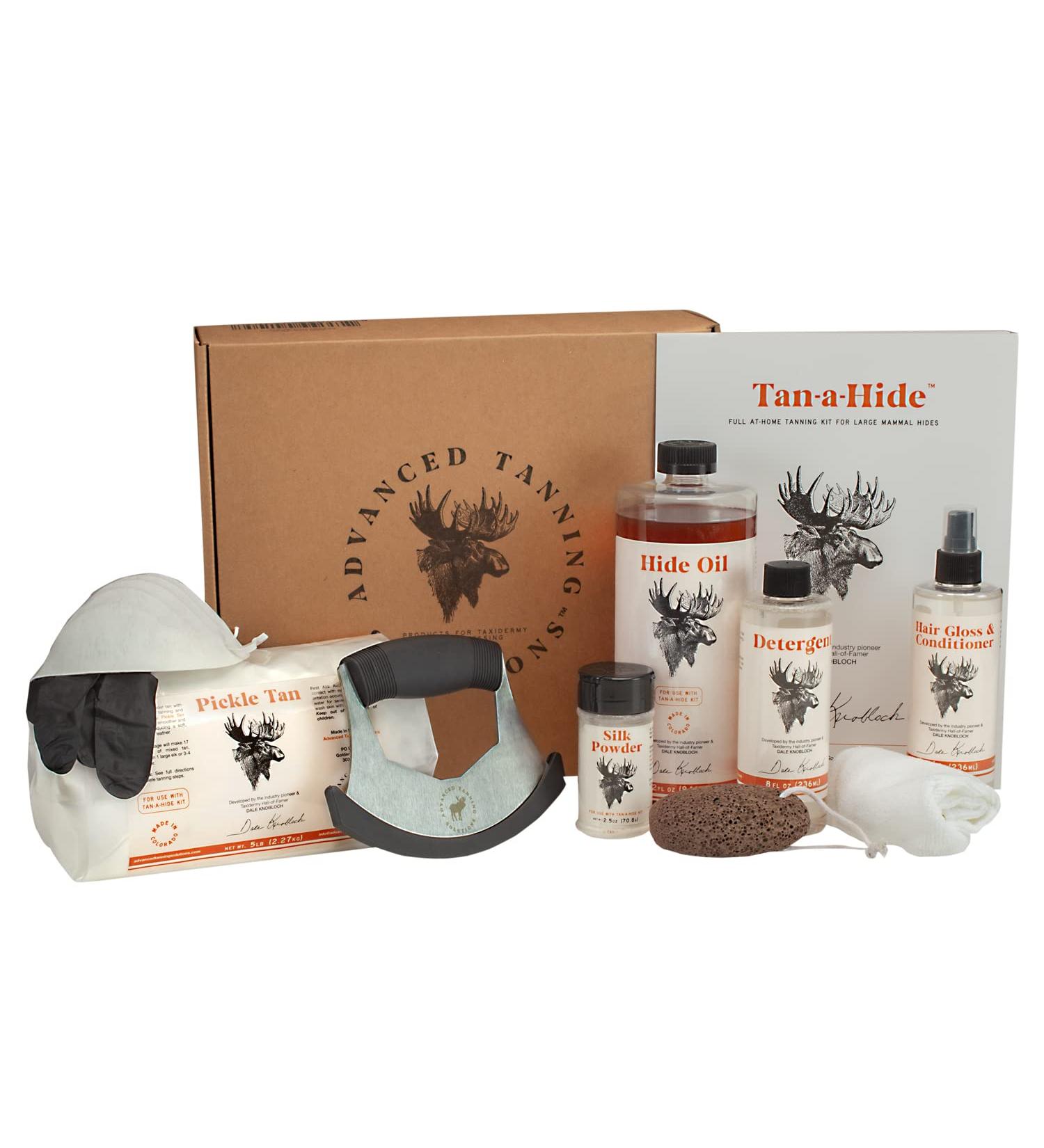 Advanced Large Mammal Tanning Kit by Dale Knobloch | Tan-a-Hide Solutions - Buy Online on GoSupps.com