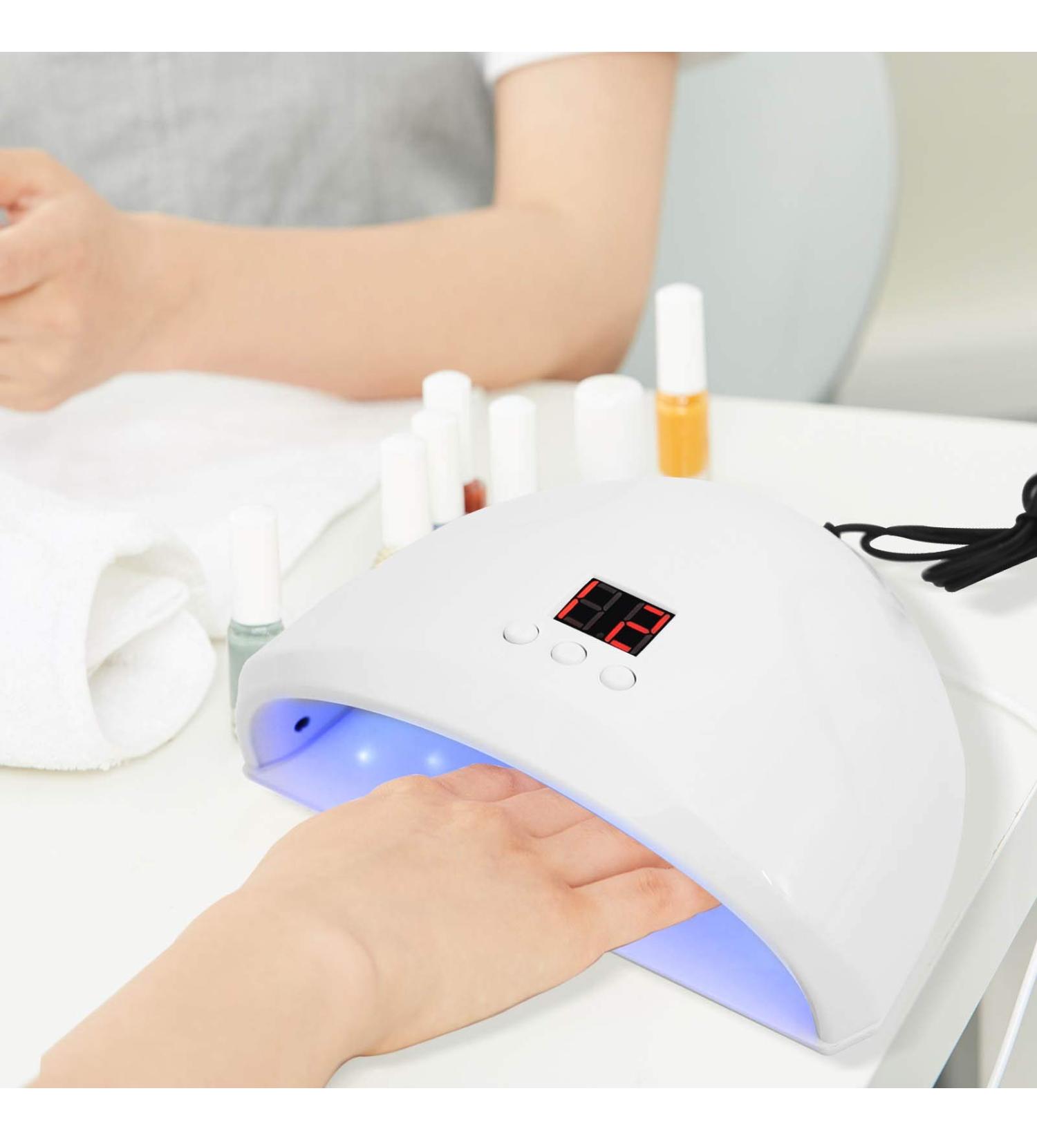 Trintion 36W Nail Lamp - UV LED Nail Dryer with 30/60/99s Timer & Infrared Sensor | Perfect for All Gel Nails - Buy Online on GoSupps.com