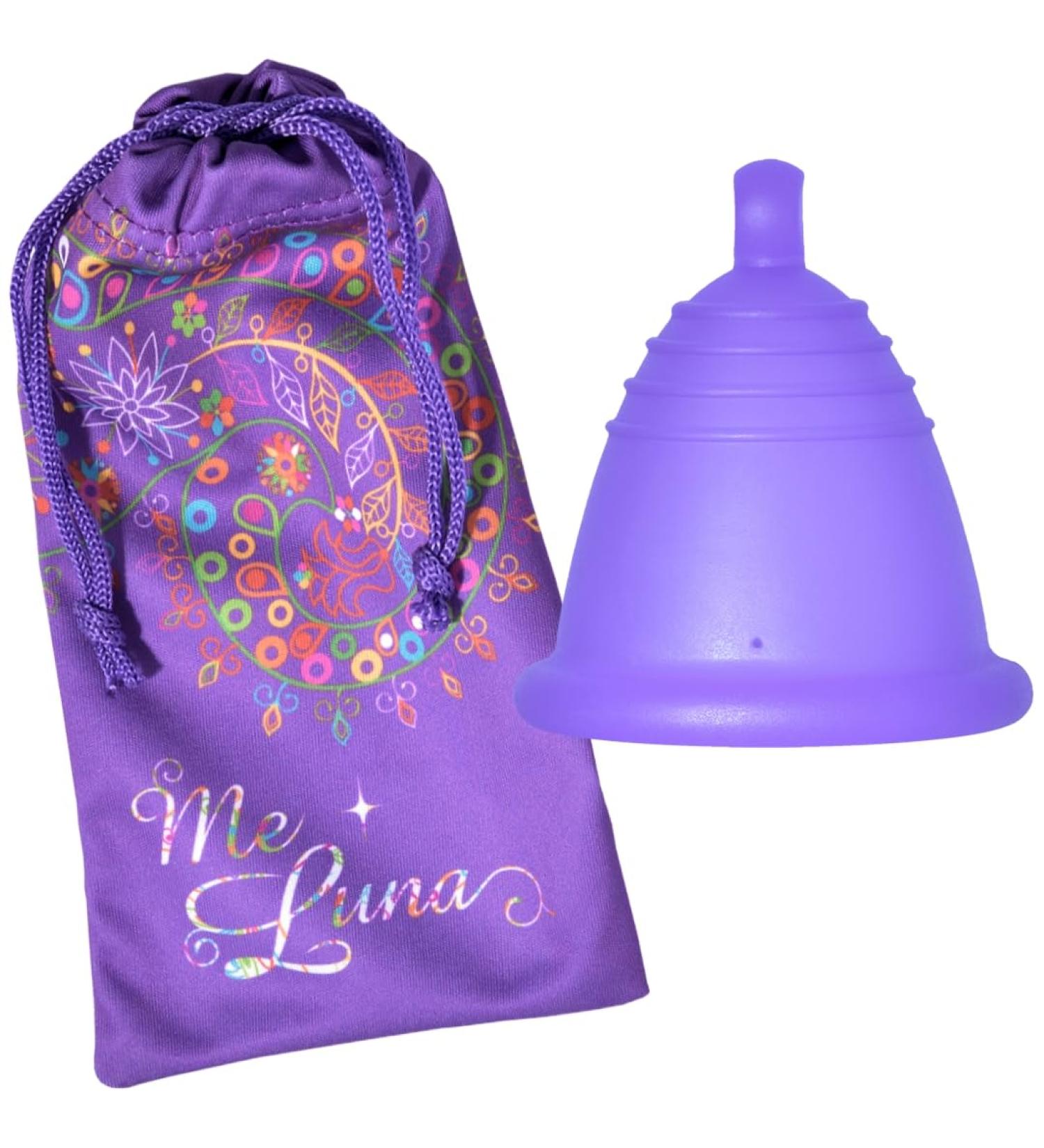 Me Luna Menstrual Cup Sport Ball - Blue-Violet Shorty L | Eco-Friendly & Comfortable International Shipping - Buy Online on GoSupps.com
