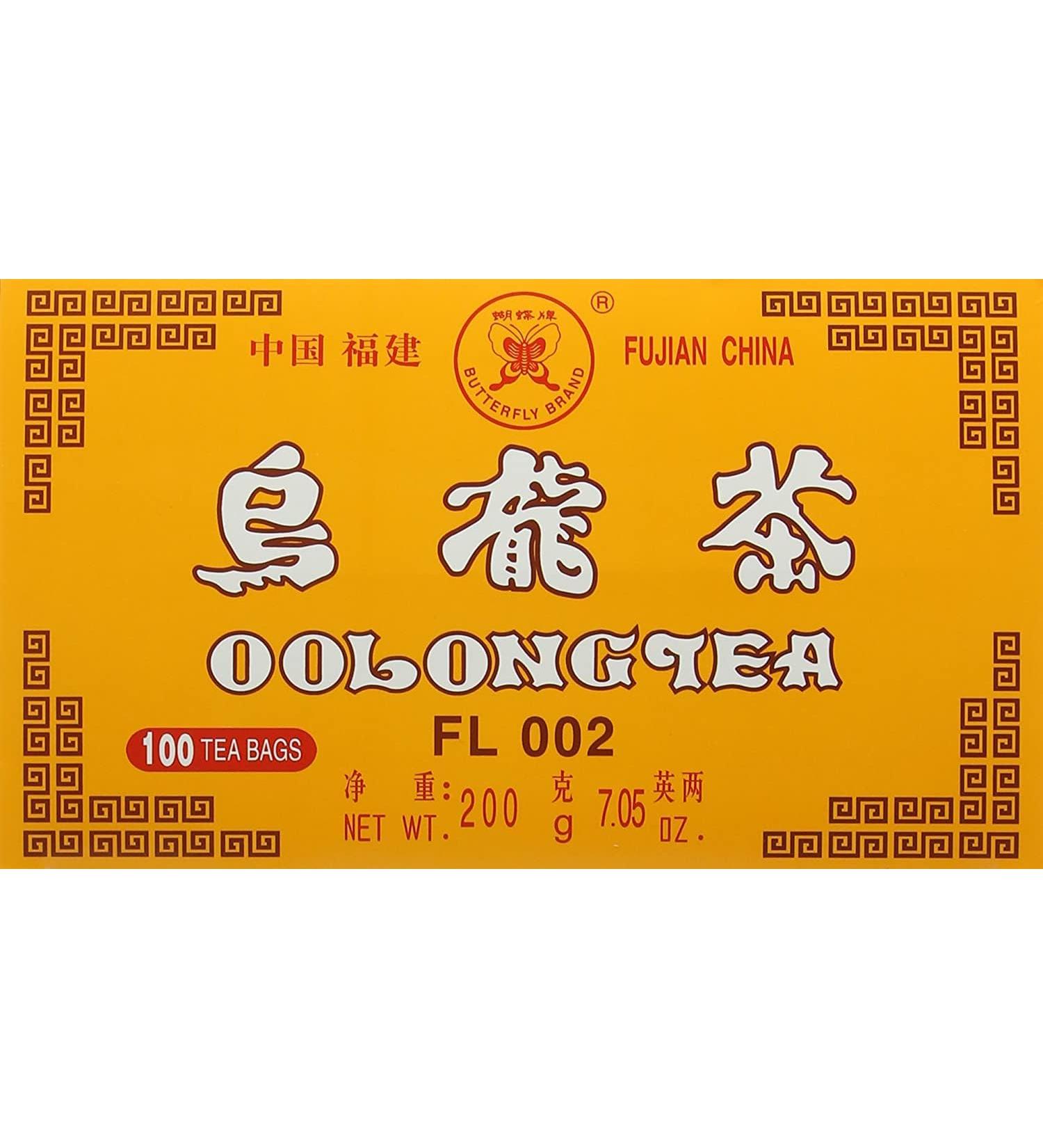 100 China Oolong Tea Bags Pure Fujian China Chinese Oolong Tea Wulong Wu Long 2g x 100 bag (200g) - Buy Online on GoSupps.com