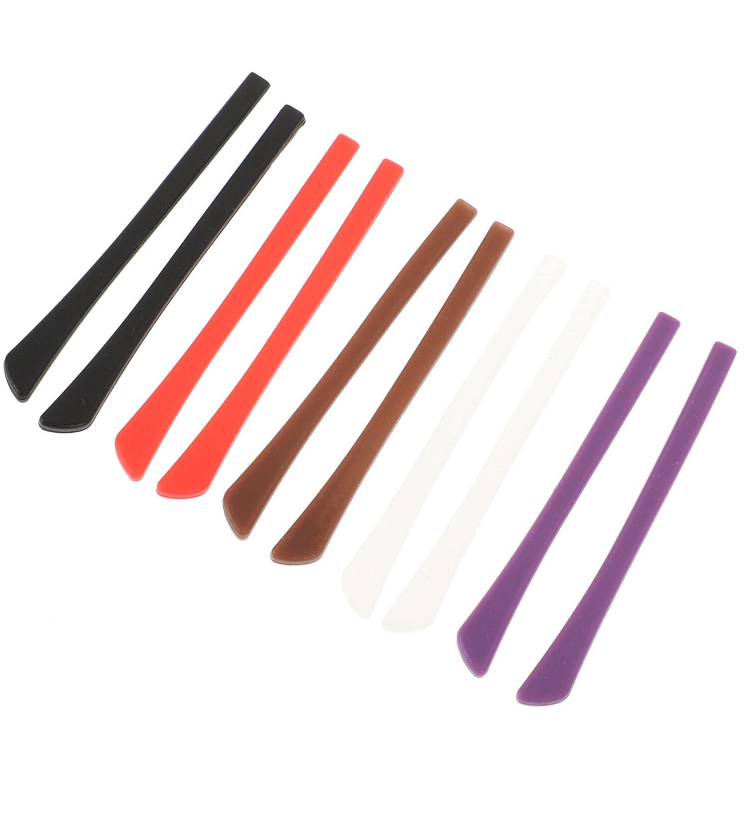 Buy Healvian 5 Pairs Slipproof Glasses Foot Covers Durable Glass Holder & Spare Parts for Optimal Comfort - Buy Online on GoSupps.com