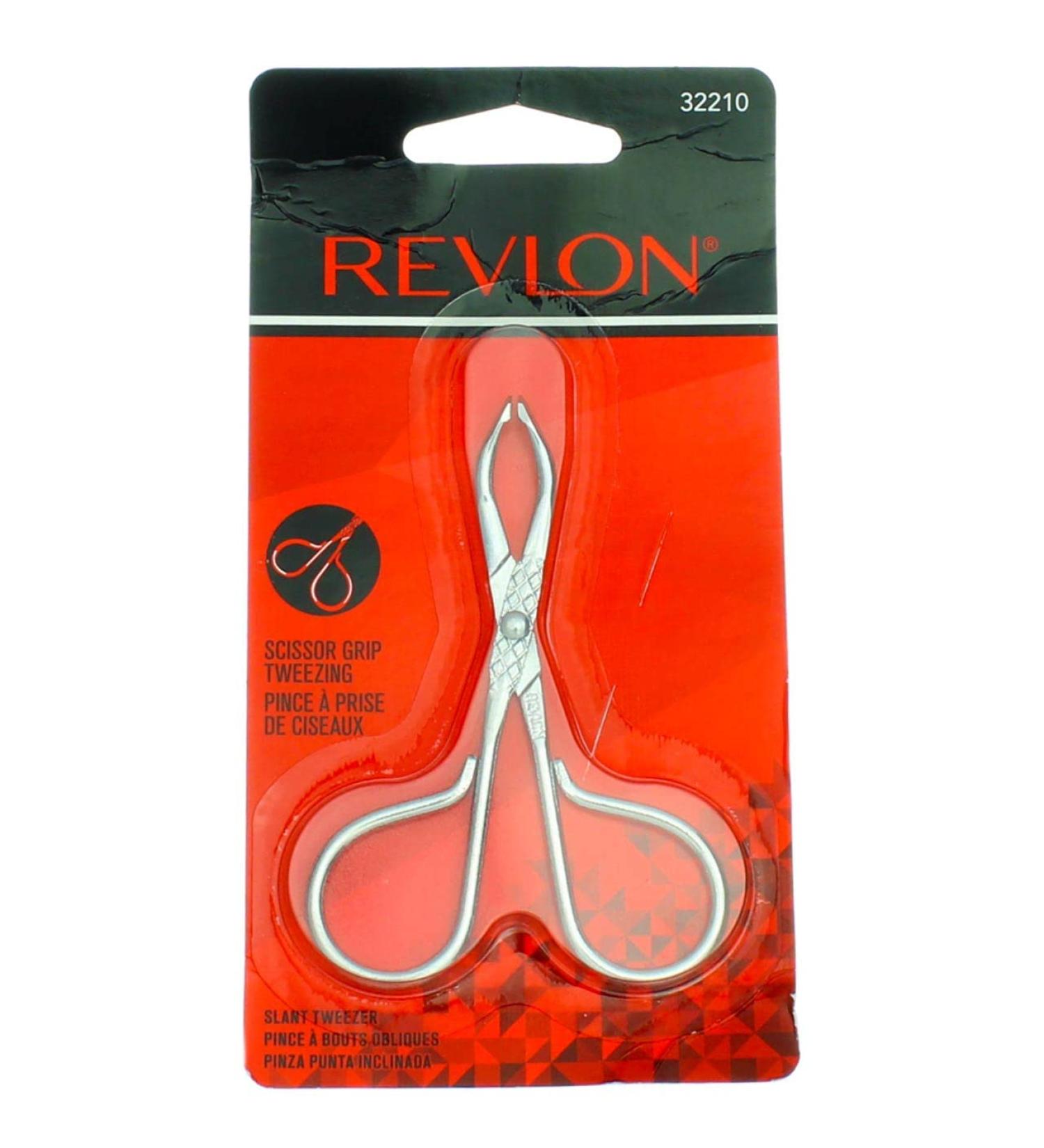 Revlon Perfectweeze Tweezer Slant Tip 1 ea (Pack of 4) - Precision Slant Tip Tweezers - Buy Online on GoSupps.com