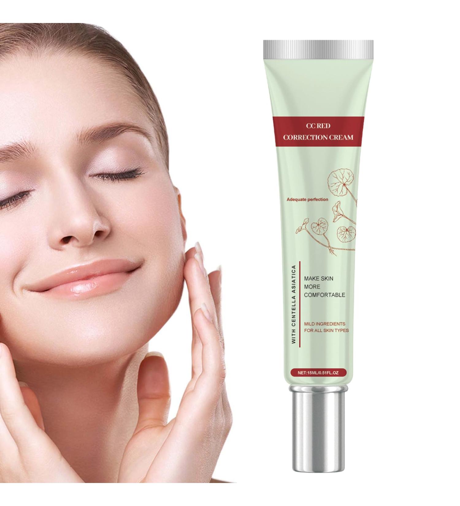 Foundation for Mature Skin Lightweight CC Cream | Water-Resistant CC Concealer 15ml for Daily Use and Sensitive Skin - Buy Online on GoSupps.com