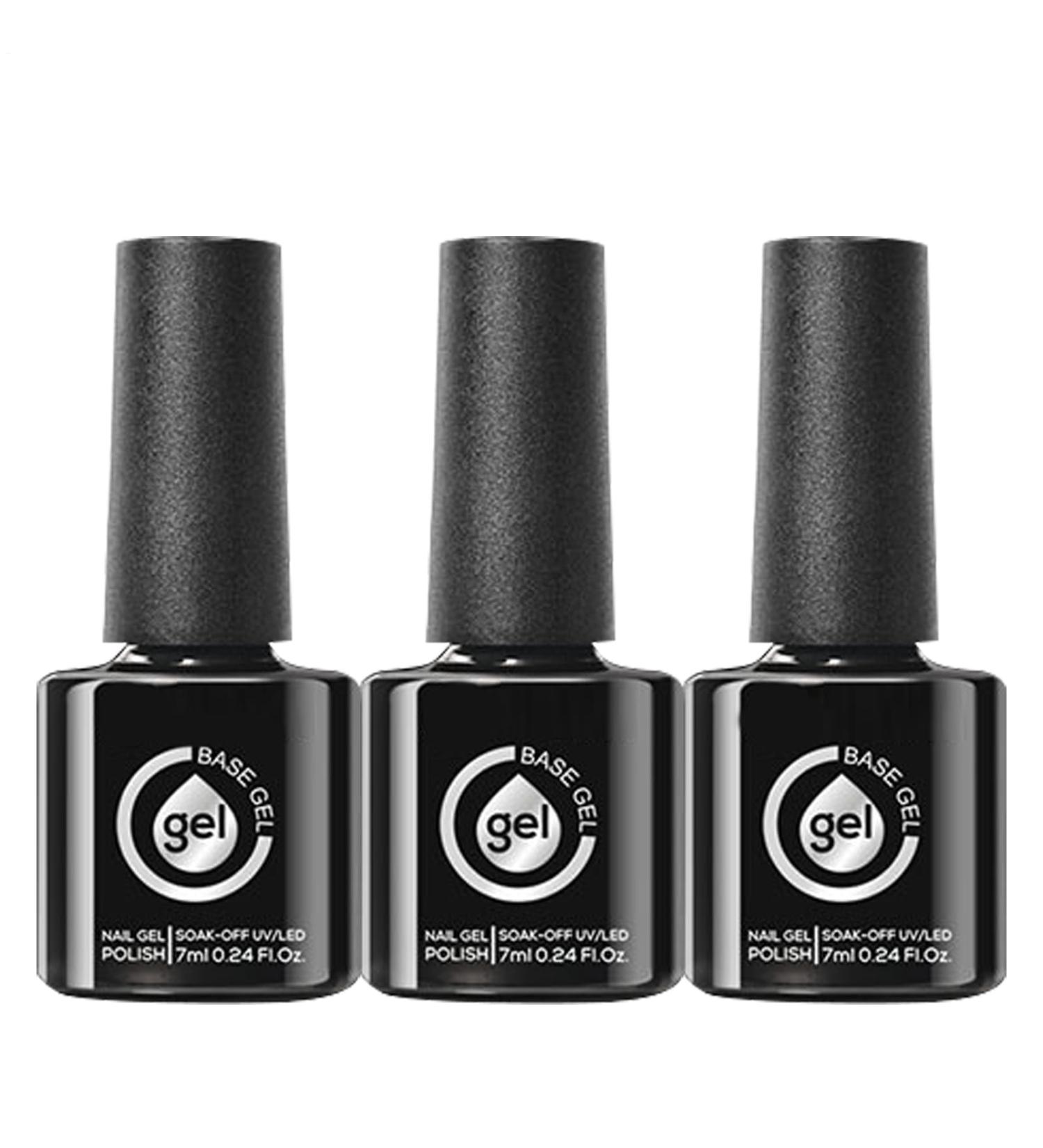 Strengthening Fiber Repair Gel 7ml X 3 Base Gel For Fiber Strength | Broken Nail Filler Repair For Outdoor Improvement Dry Care - Buy Online on GoSupps.com