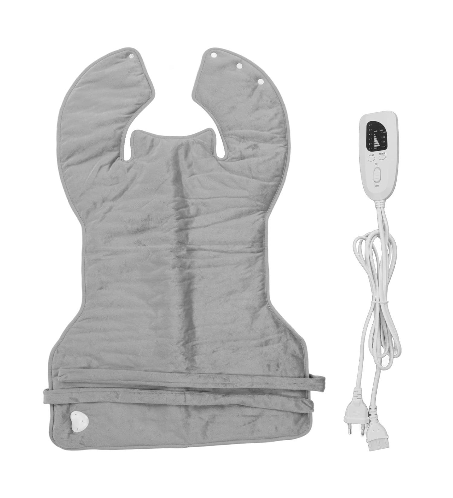 Merode Neck-Shouldered Heater - Electric Heating Scarf for Neck Pain Relief | Silver Gray EU 220V | Comfortable Home Use - Buy Online on GoSupps.com