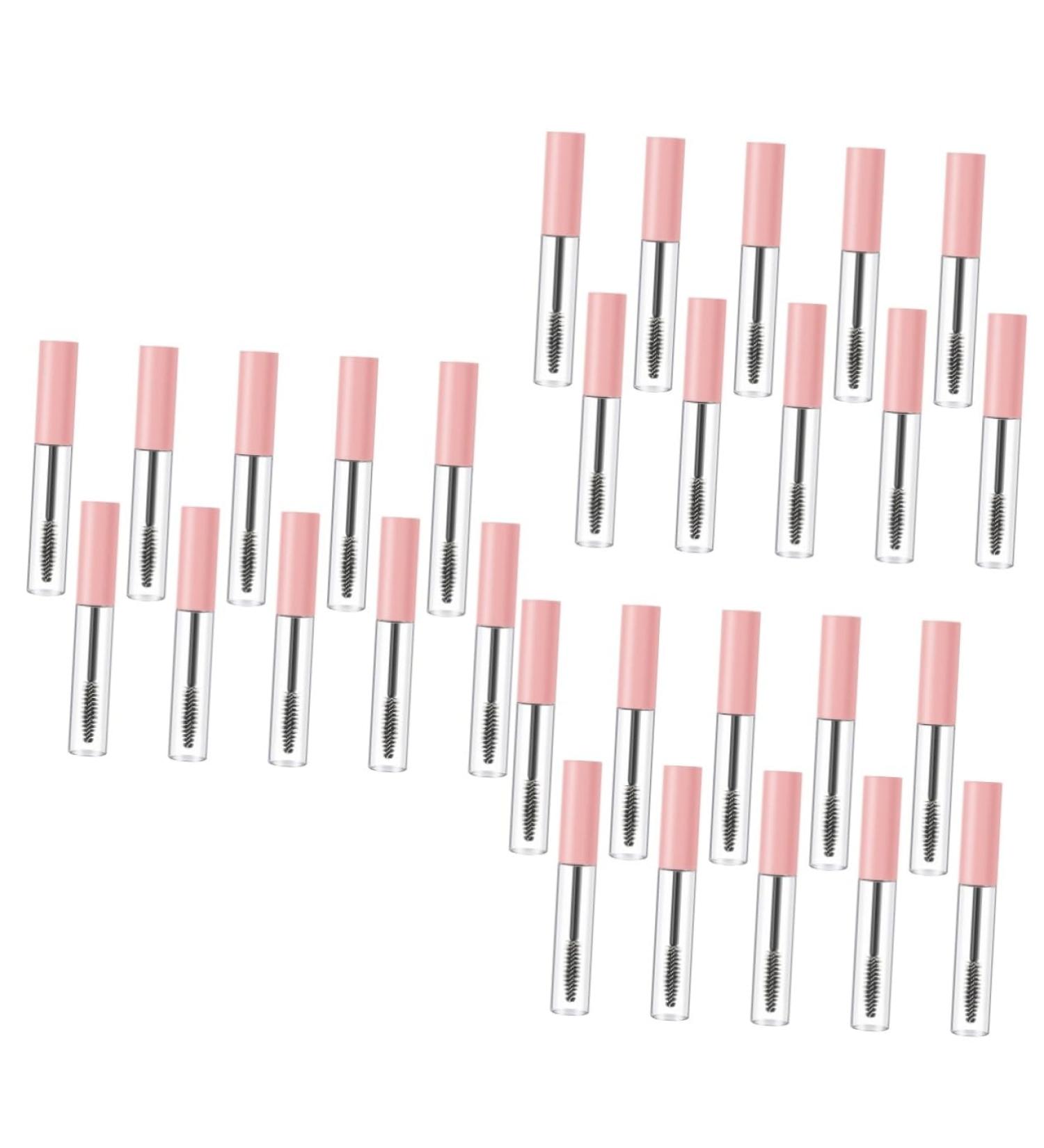 PAMINGONO 30 Pcs Mascara Empty Tube Clear Empty Mascara Tube and Wand Mini Lipsticks Wands DIY Plastic - Buy Online on GoSupps.com