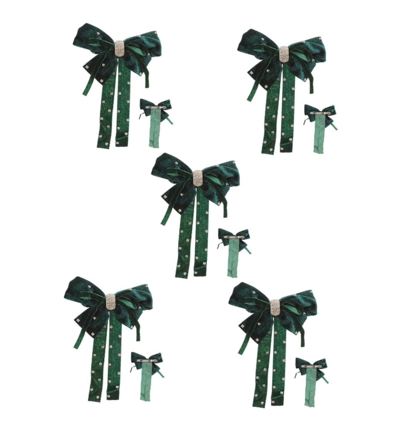 Beaupretty bow hairpin rhinestone hair clips hair clips for girls girl bows for hair female hairpin hair barrette satin hair bows long hair clips women hair decoration hair Hair - Buy Online on GoSupps.com