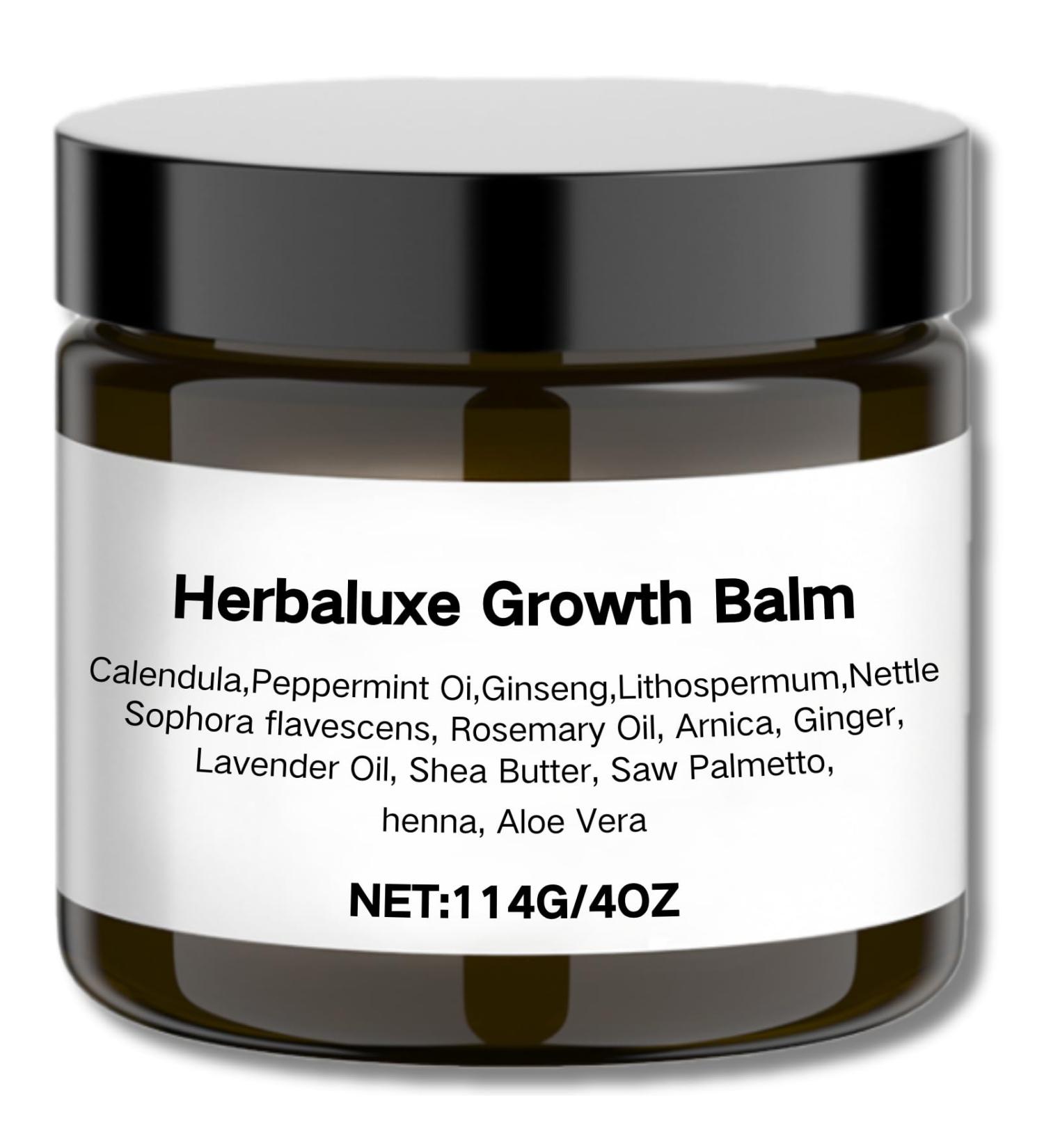 Herbaluxe Growth Balm Natural Herbal Body Cream Skin Barrier Repair Cream Intense Skin Relief Moisturiser For Dry Skin Body Skin Care Moisturising Cream for Women and Men Repairing & Barrie - Buy Online on GoSupps.com
