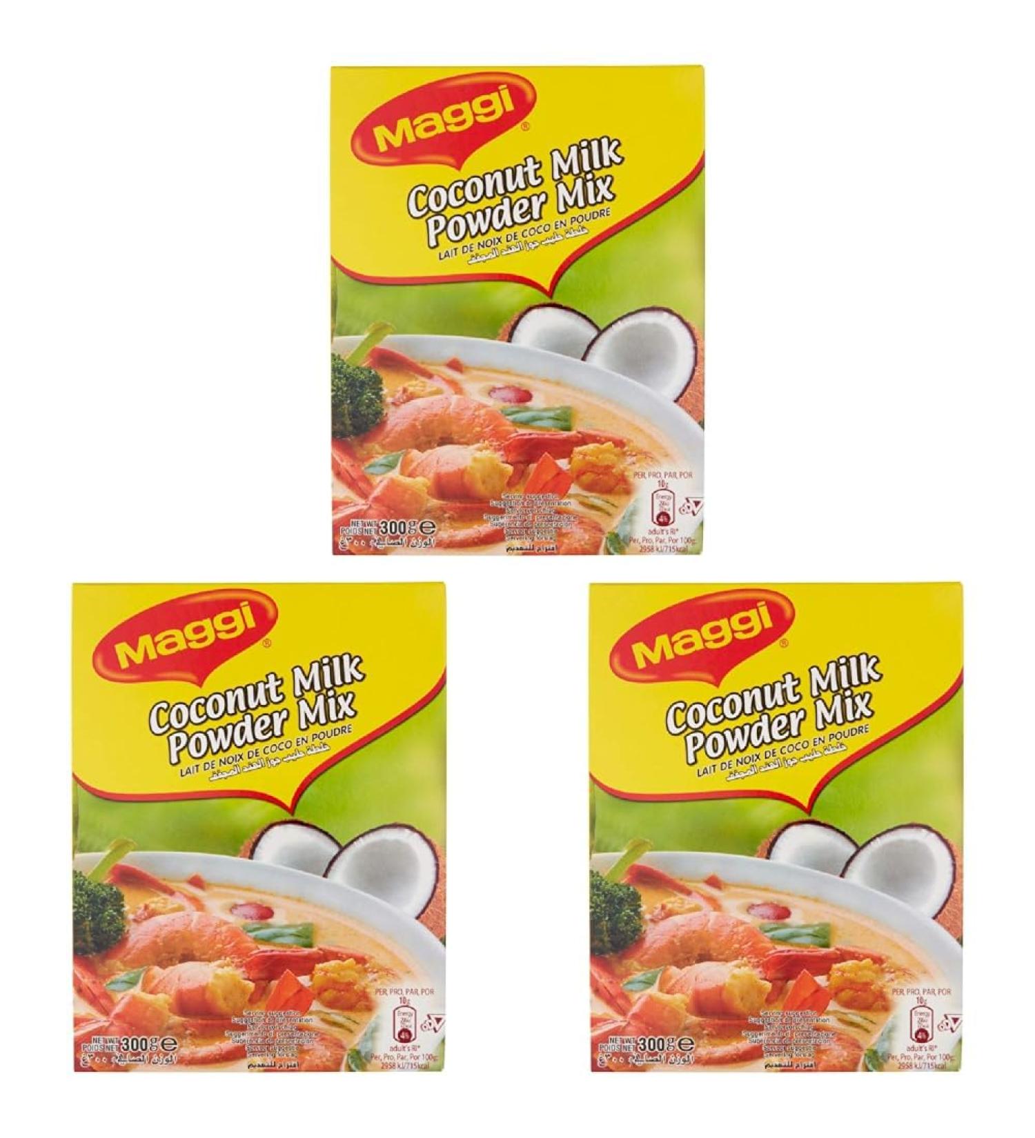 Maggi Coconut Milk Powder 300 g (Pack of 3) - Buy Online on GoSupps.com