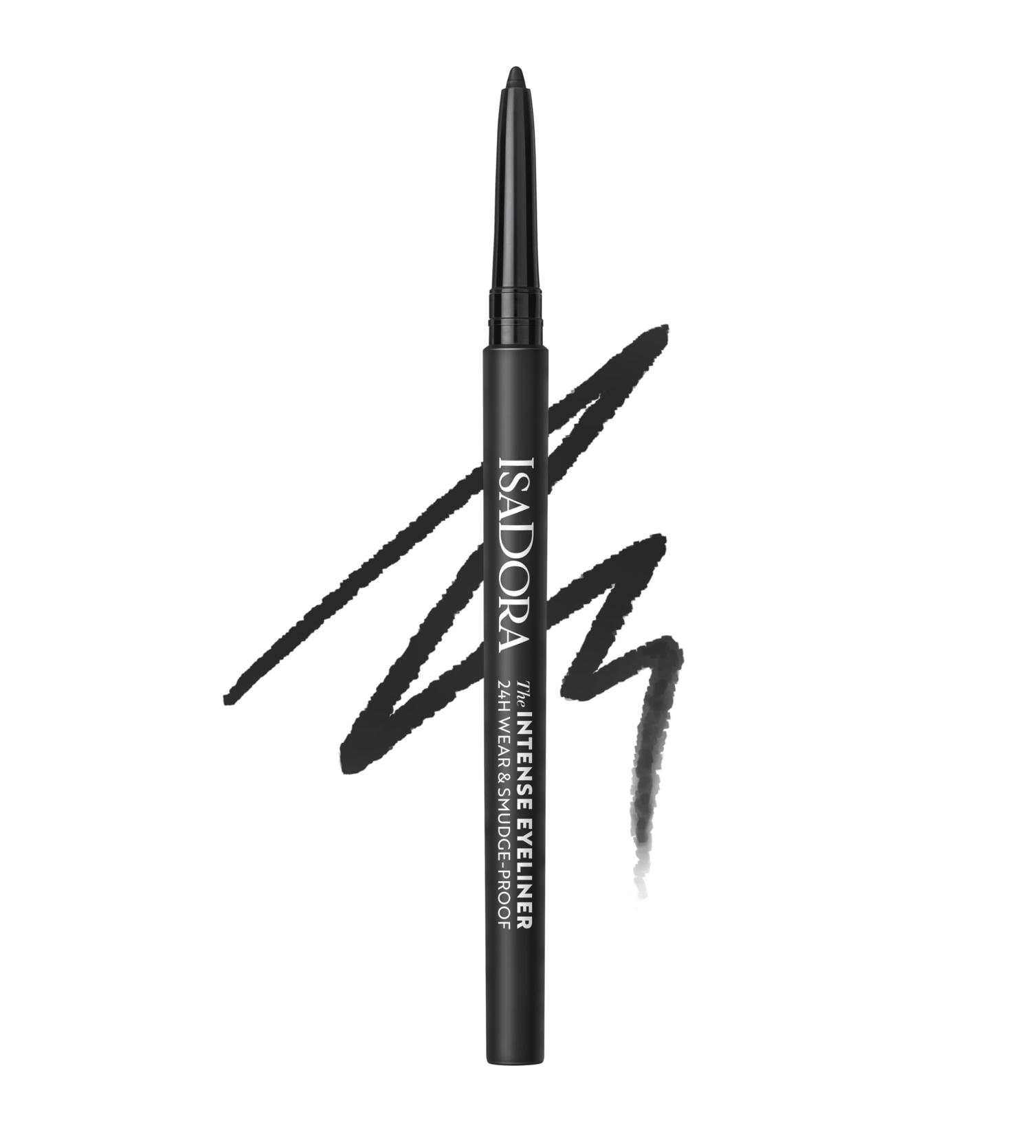  Isadora IsaDora Kajal Waterproof Intense Black 24H - Strong smudge-proof hold - Ideal eyeliner pencil for smoky eyes - Waterproof black kohl pencil - Particularly easy application - Buy Online on GoSupps.com