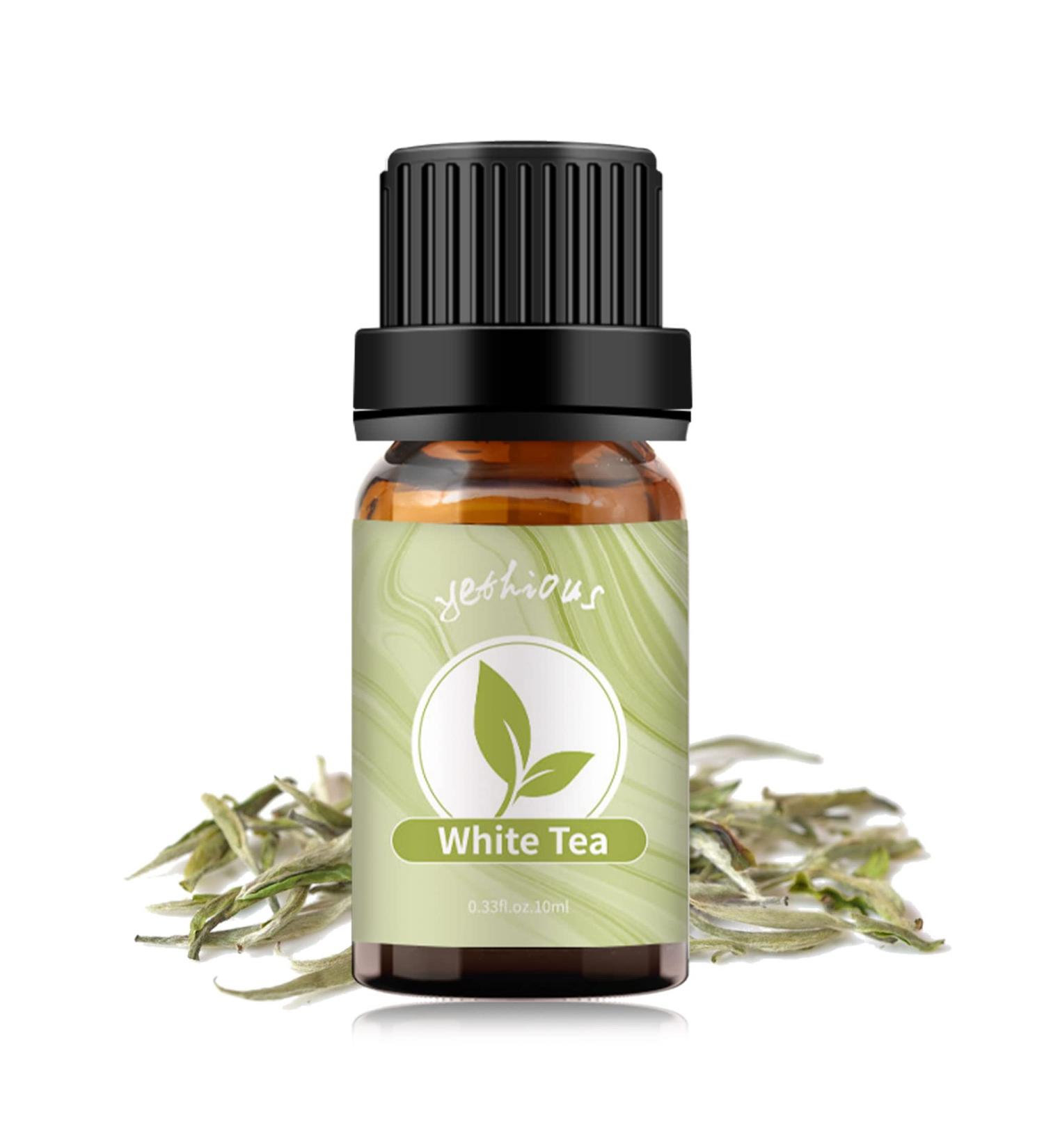 Yethious White Tea Essential Oil - Aromatherapy & Fragrance Oil for Diffusers Baths Soaps & Candles - 10ML - Buy Online on GoSupps.com