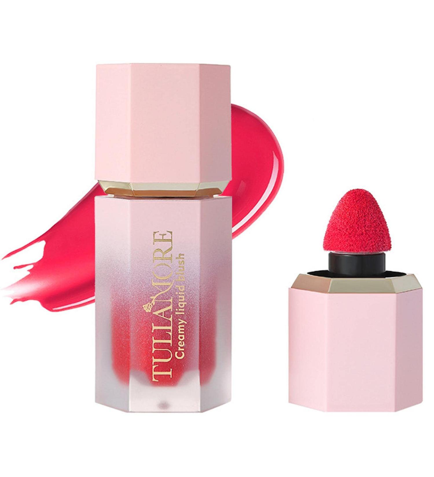  LINGJIONG Blush Cream Waterproof Makeup Liquid Long Lasting Blush Stain Resistant Look for Women Eye Cheek & Lip Makeup Lingjiong - Buy Online on GoSupps.com