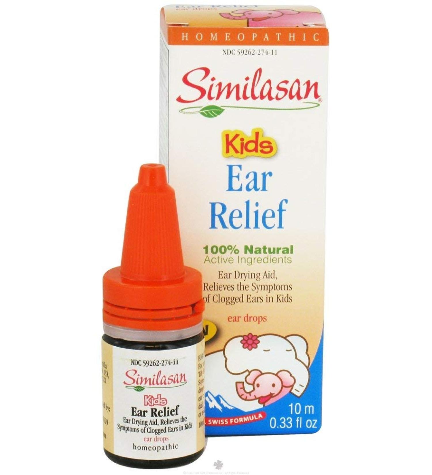 Similasan Children's Earache Relief 0.33 fl oz - Natural Ear Pain Relief for Kids - Buy Online on GoSupps.com