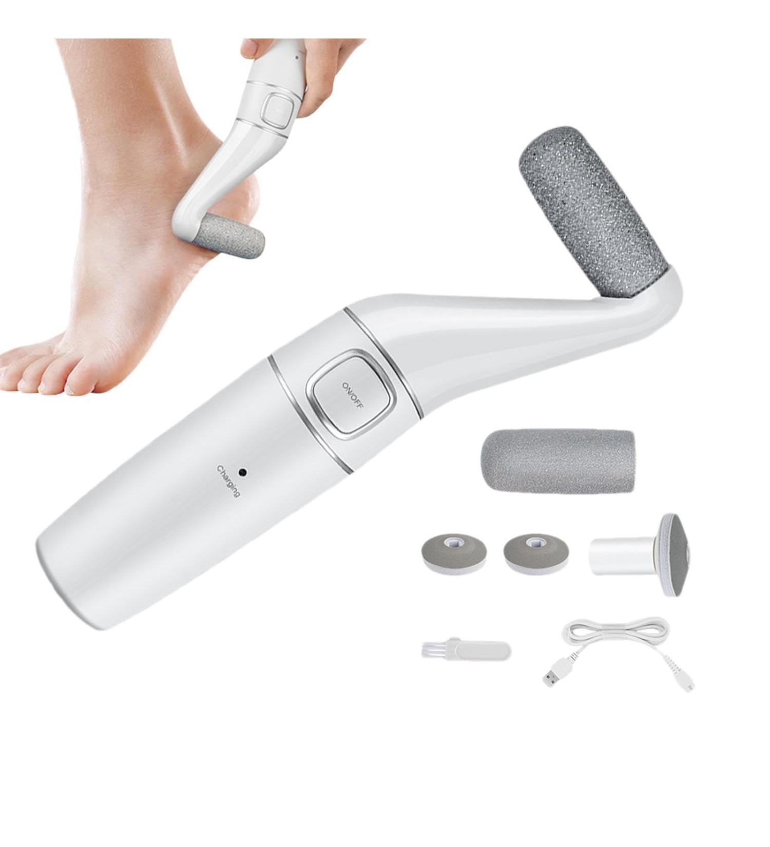 Electric Callus Remover - Rechargeable Electric Foot File Powerful Foot Scrubber Resistant Portable Callus Removal Tool for Scrubbing Dead Skin - Buy Online on GoSupps.com