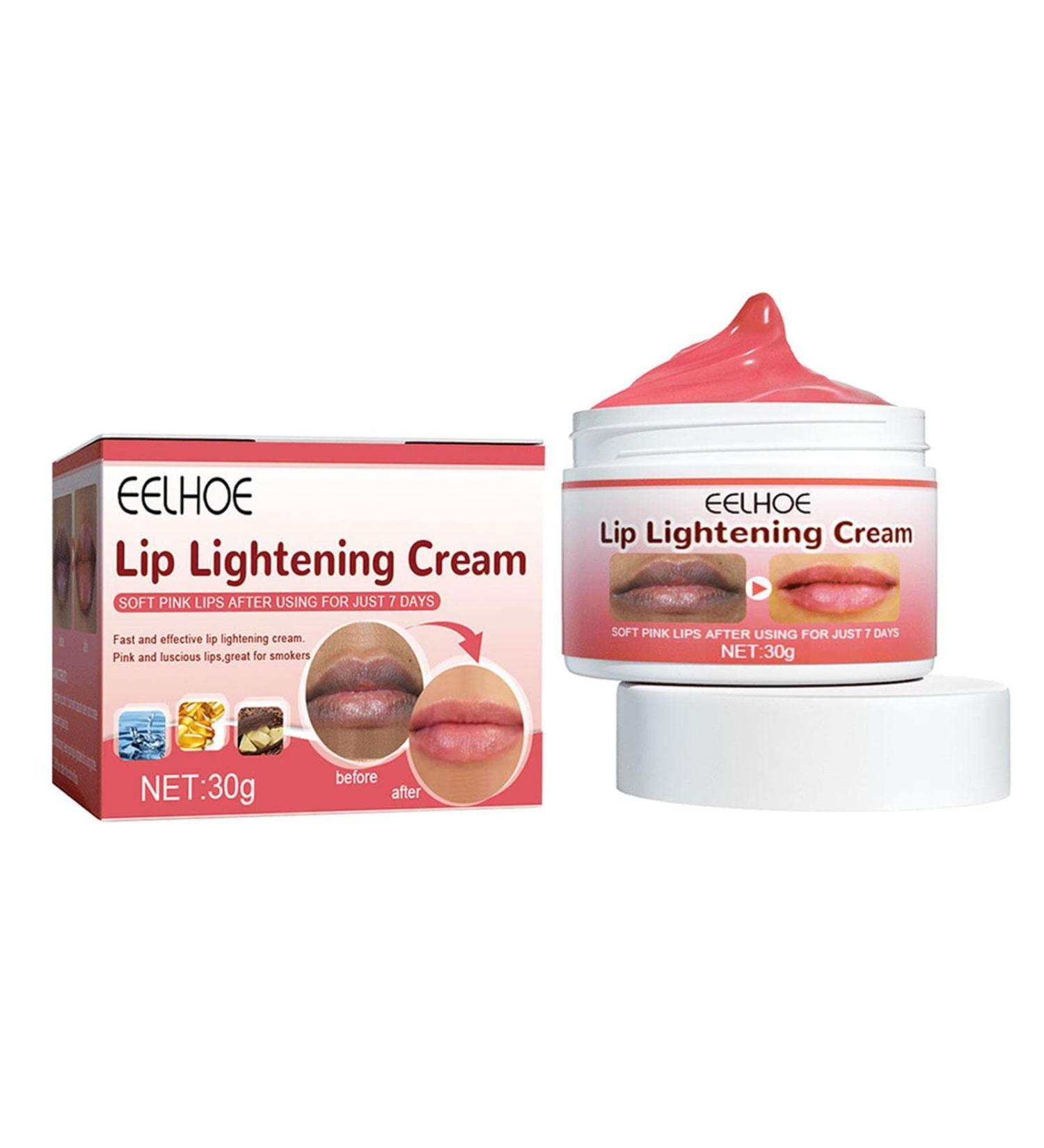  Bexdug Organic Brightening Lip Balm for Dark Skin - 30g - Soothing Formula for Pink and Soft Lips Anti-Fine Lines for Men and Women - Buy Online on GoSupps.com