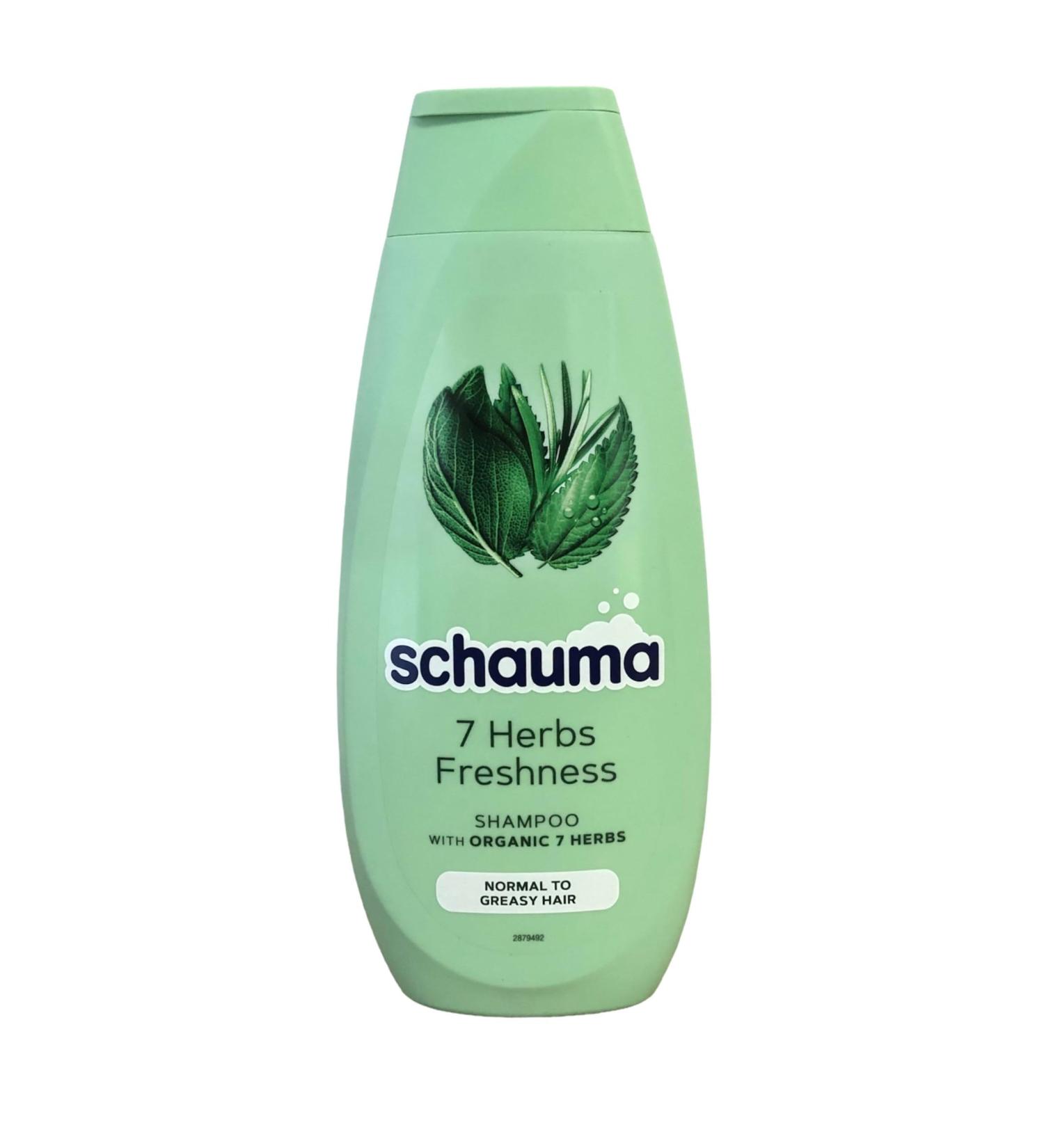  Schauma Schwarzkopf Schauma 4-pack of shampoos with 7 herbs 4 x 400 ml - Buy Online on GoSupps.com