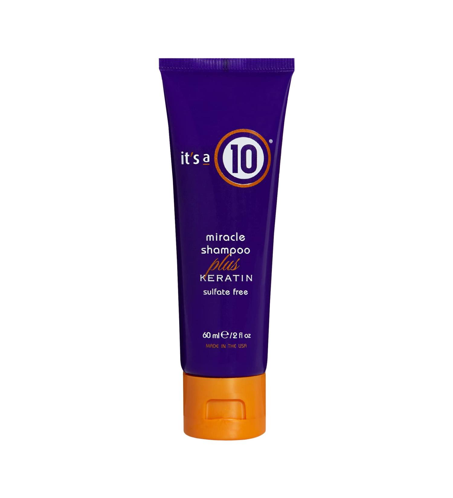 It's A 10 Miracle Shampoo Plus Keratin 2 oz - Unisex - Pack of 1 - Buy Online on GoSupps.com