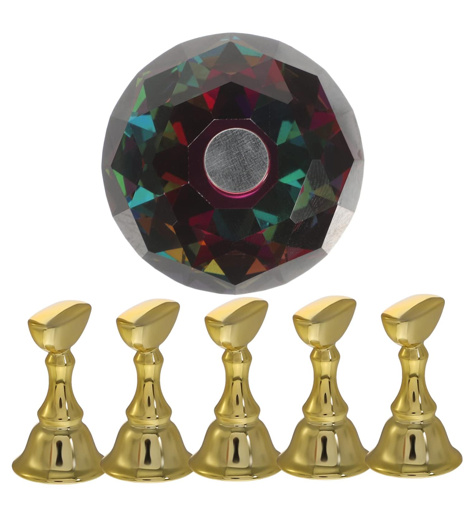 BIUDECO 1 Set Manicure Practice Base Nail Stand for Press on Nail Stands Nail Display Stand Magnetic Nail Holder Nail Supplies Nail Painting Stand Fake Nail Stand Press on Nail Holder 4x4cm As Shown - Buy Online on GoSupps.com