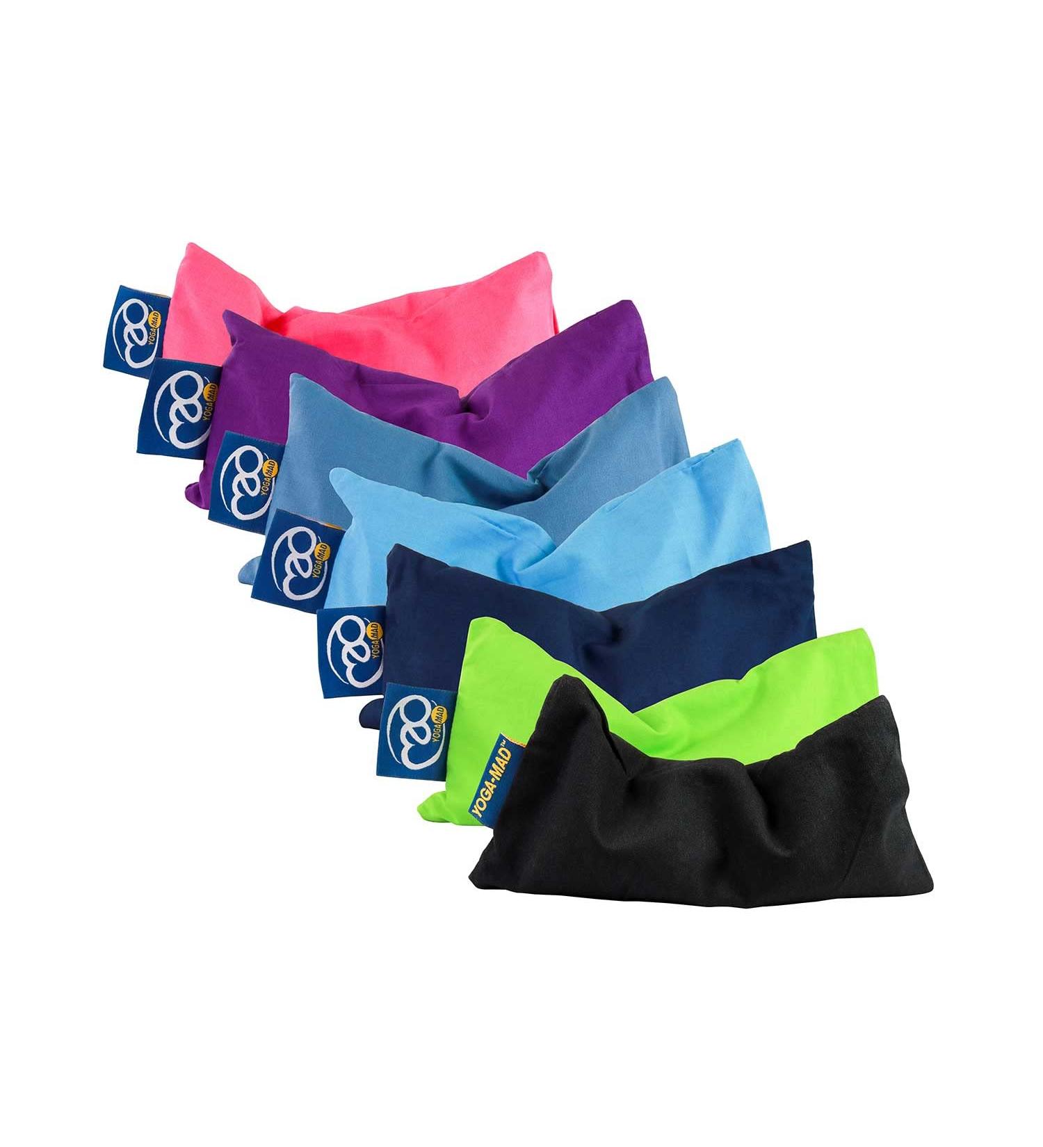Yoga Mad Organic Purple Eye Pillow - Relaxation and Stress Relief - Buy Online on GoSupps.com