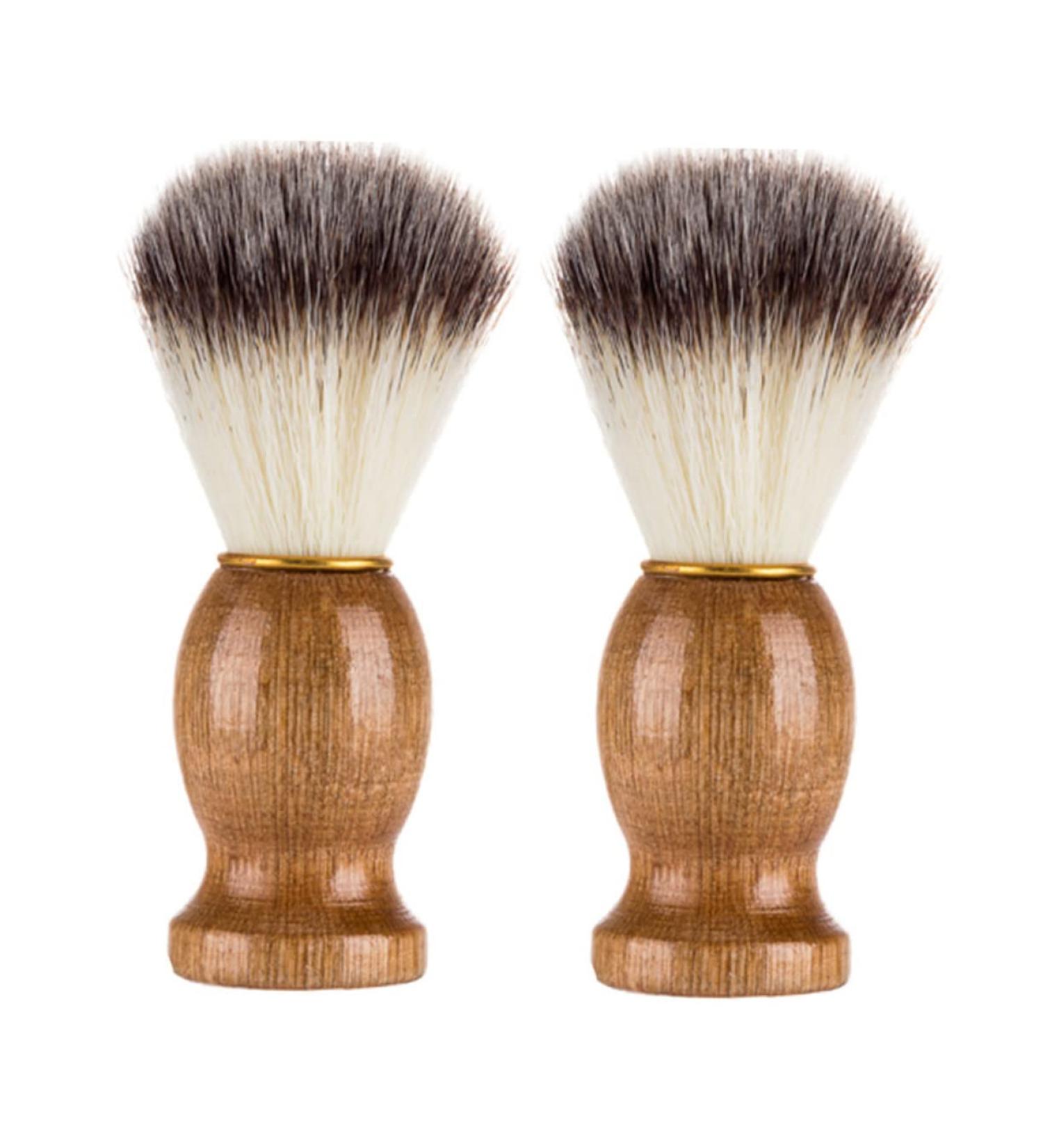 Vintorky Shaving Brush Set - Soft Bristle Beard Massage & Grooming Companion for Men | Perfect for Hairdressing & Scrubbing - Buy Online on GoSupps.com