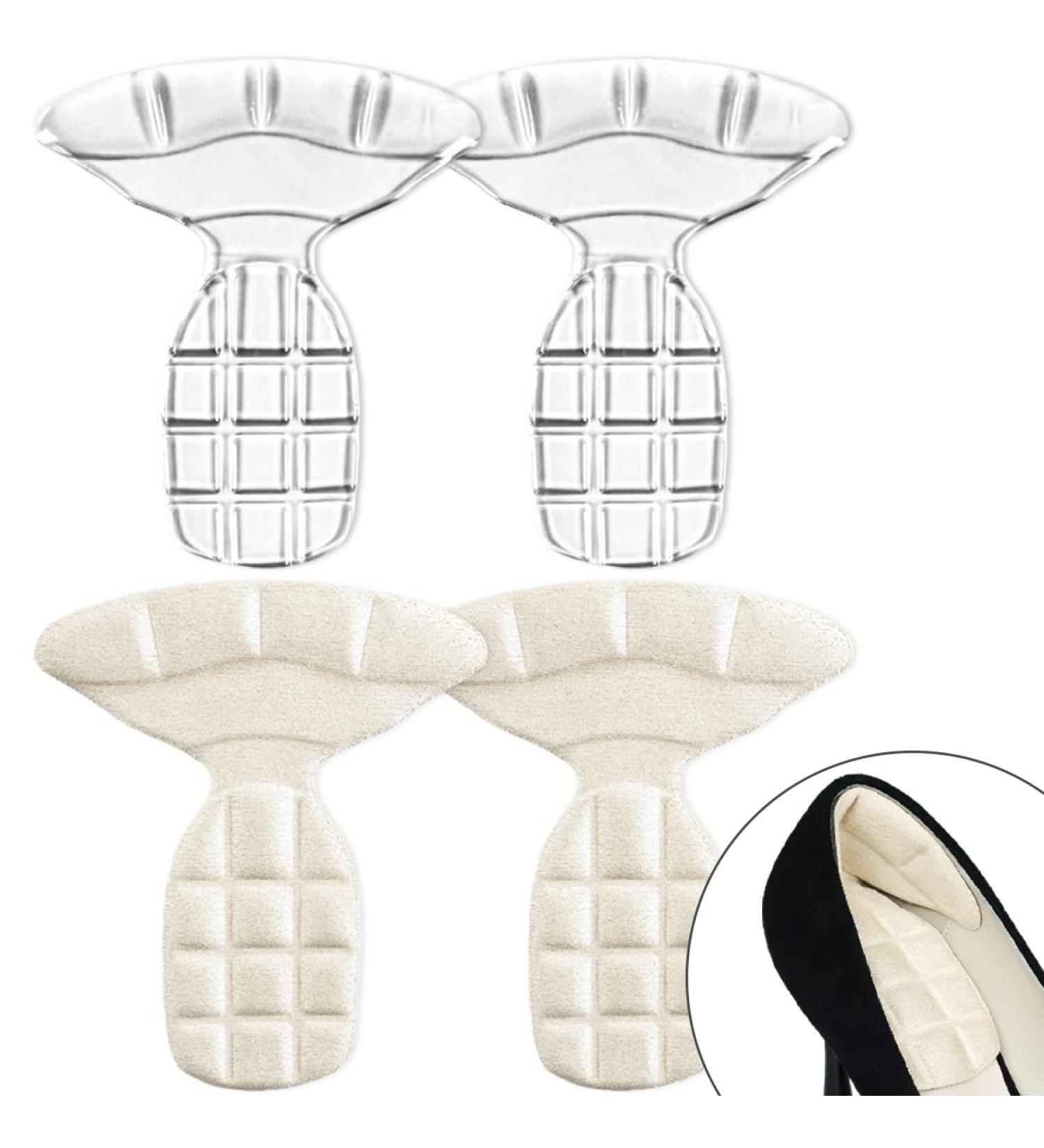 Shock Absorbing Gel Heel Grips - Prevent Blisters & Slips - Women's Shoe Inserts for Improved Fit & Comfort - Buy Online on GoSupps.com