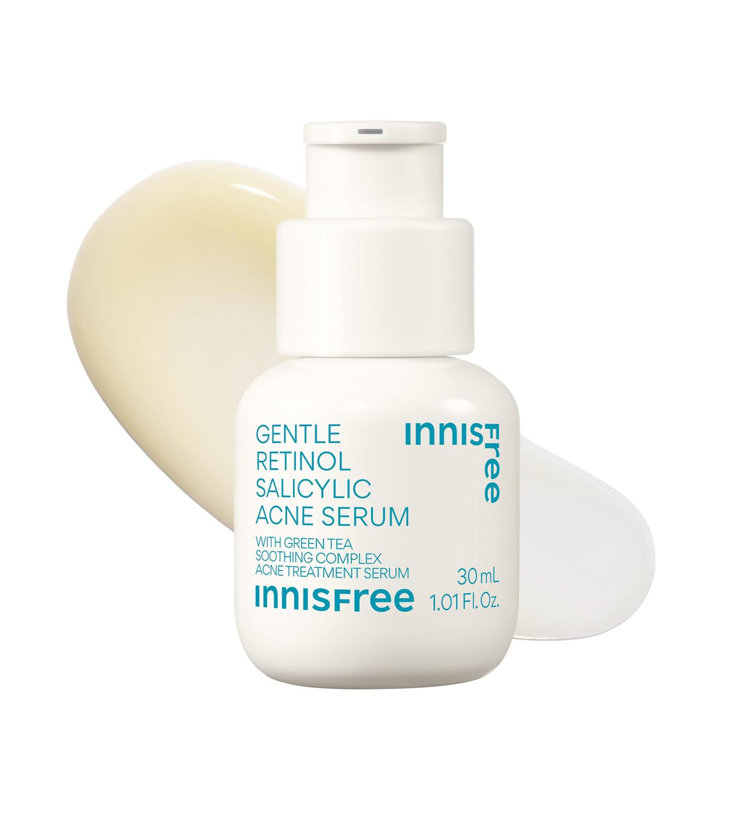 innisfree Gentle Retinol Salicylic Acne Serum Korean Face Treatment for Blemishes and Clear Skin - Buy Online on GoSupps.com