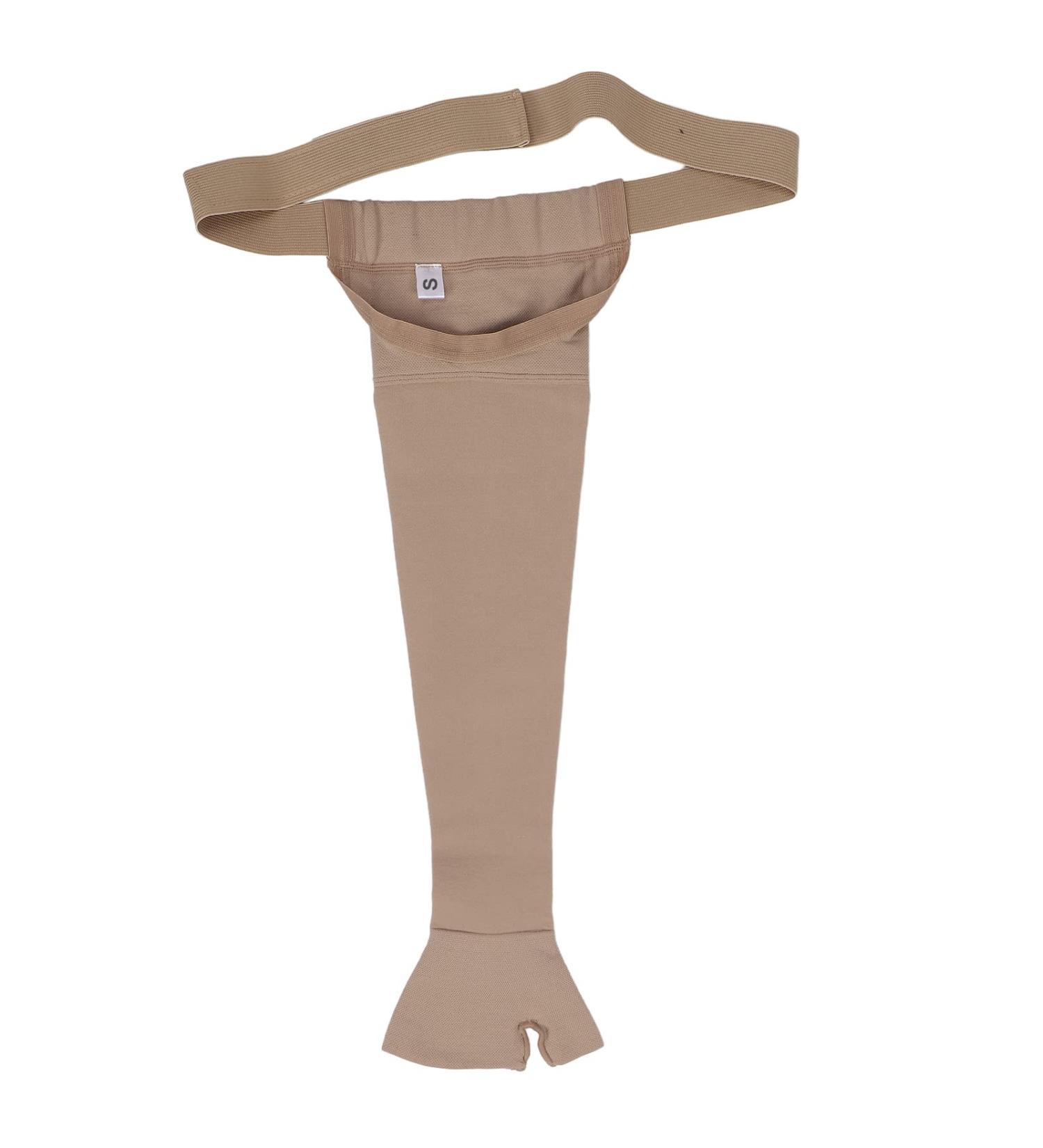 Buy Elastic Arm Sleeve for Lymphedema Support | Breathable Compression Brace for Right/Left Hand - M Size - Buy Online on GoSupps.com