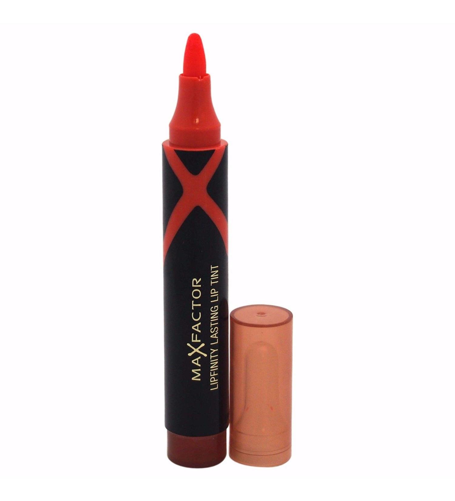 3 x Max Factor Lipfinity Lasting Lip Tint 2.5g - 07 Coral Crush
