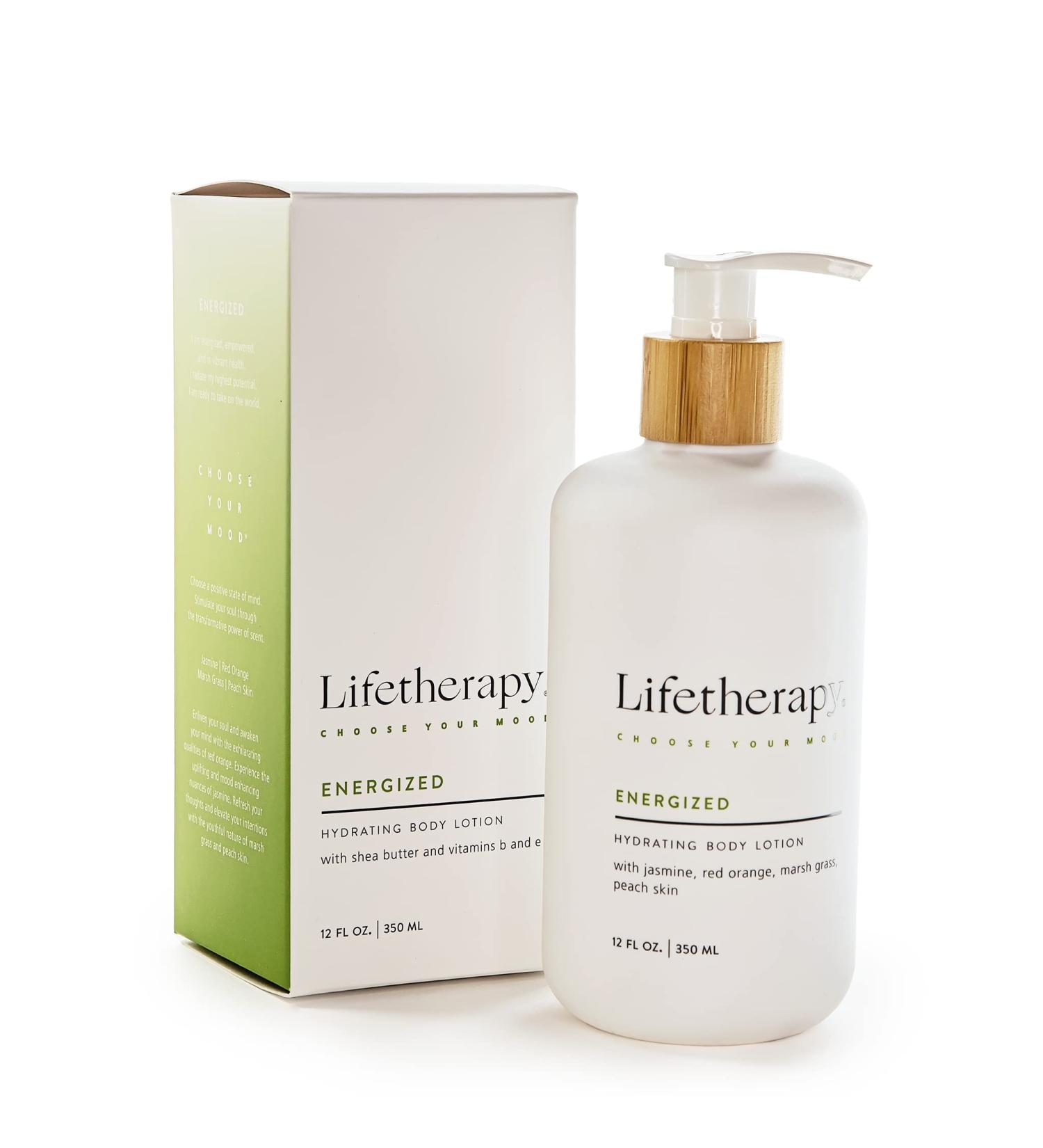 Lifetherapy Hydrating Lotion for Hand & Body | Non-Greasy Lightweight Shea Butter Lotion - Energized Formula for All Skin Types - Buy Online on GoSupps.com