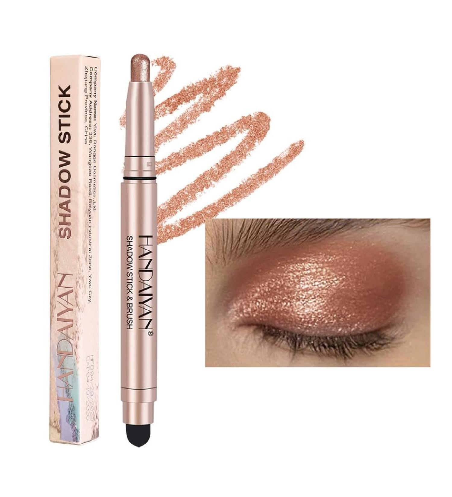 Double Ended Eyeshadows Shimmers Mesmerizing Eye Makeup Looks with Long Lasting Waterproof Matte Finish Brightening Eye Pencil Makeup Shimmering Long Lasting Eyeshadow Stage to 7 - Buy Online on GoSupps.com