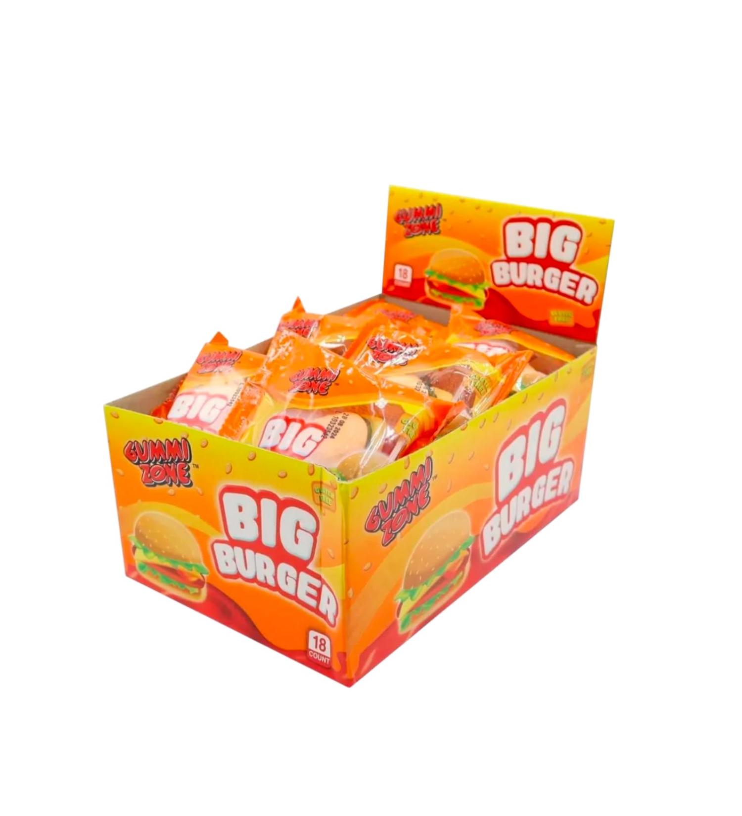 Bobzo HALAL Big Burger Gummies - Fruit & Cream Flavored Candy 18 x 28g Packs - Novelty Food Shaped Treats Fun Party Favors Snacks for - Buy Online on GoSupps.com