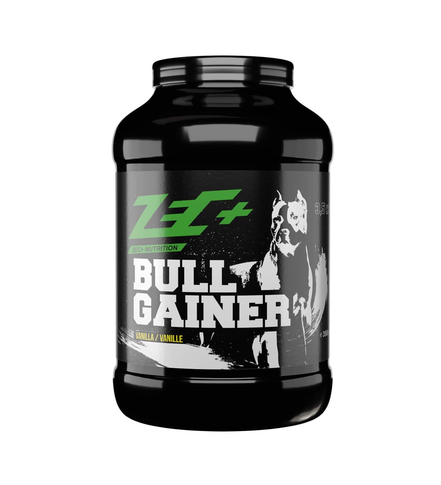 ZEC+ Nutrition Bullgainer 3500g - Vanilla Protein Powder with Vitamins & Amino Acids for Mass Gain Made in Germany - Buy Online on GoSupps.com