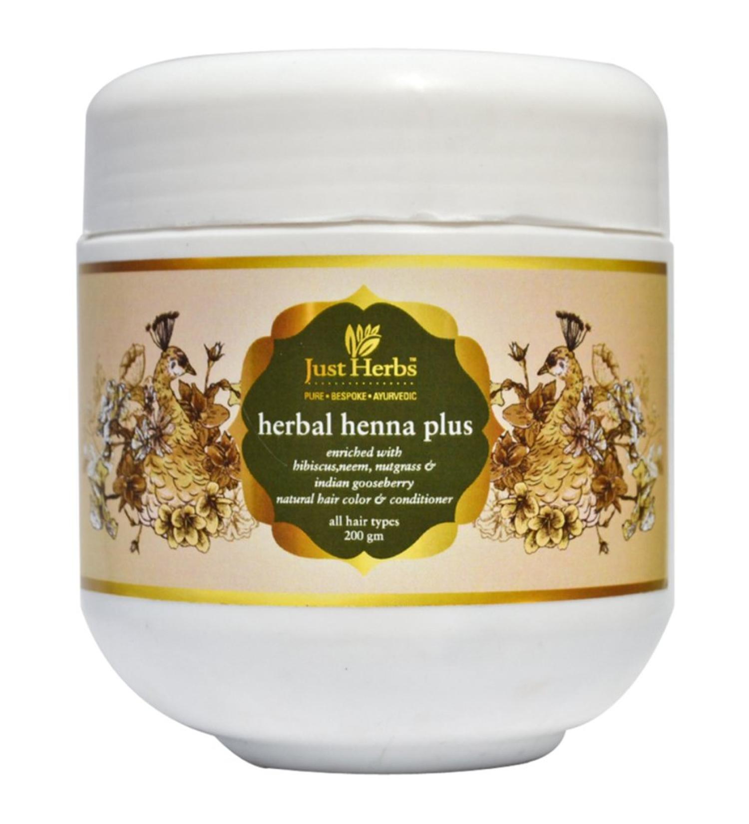Buy Herbal Henna Plus Green 200g - Premium Quality Natural Hair Dye for All Hair Types | Fast International Shipping - Buy Online on GoSupps.com